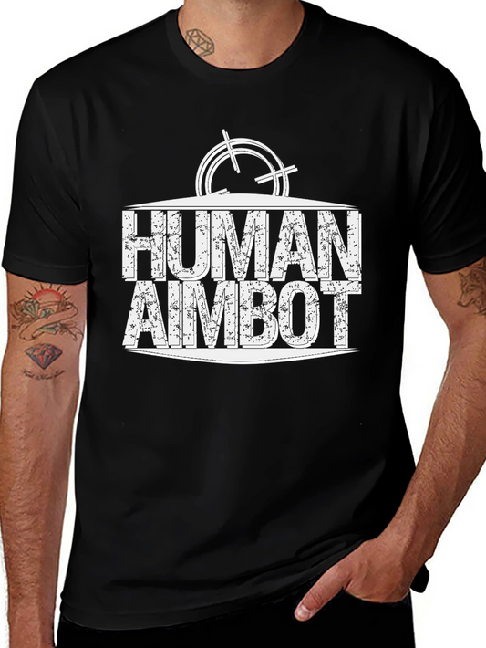 Human Aimbot Graphic T-Shirt