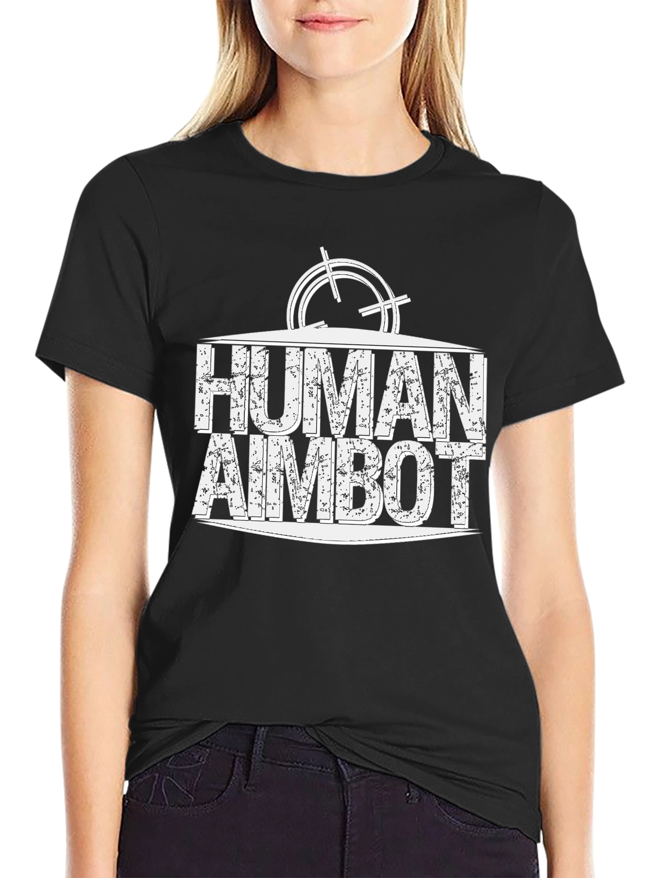 Human Aimbot Graphic T-Shirt