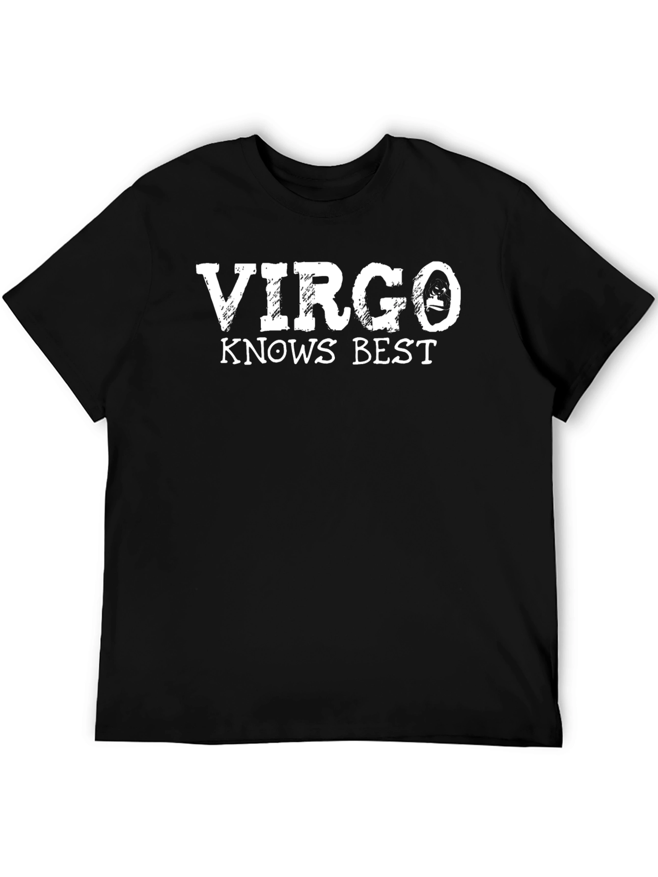 Virgo Knows Best Graphic Tee - Black