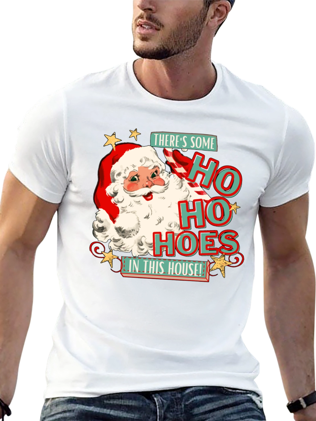 Ho Ho Hoes In This House Christmas T-Shirt