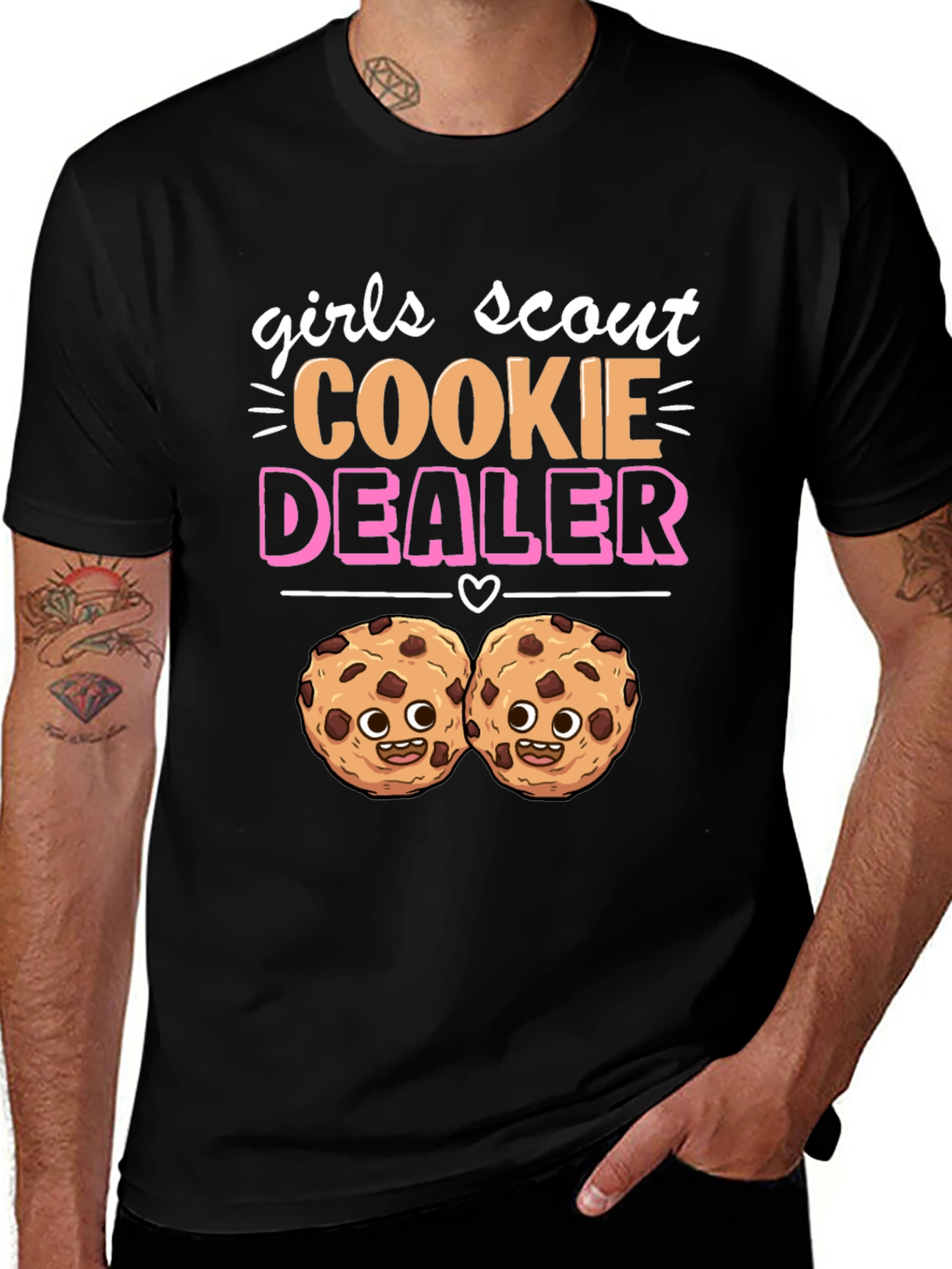 Girls Scout Cookie Dealer T-Shirt Funny Gift