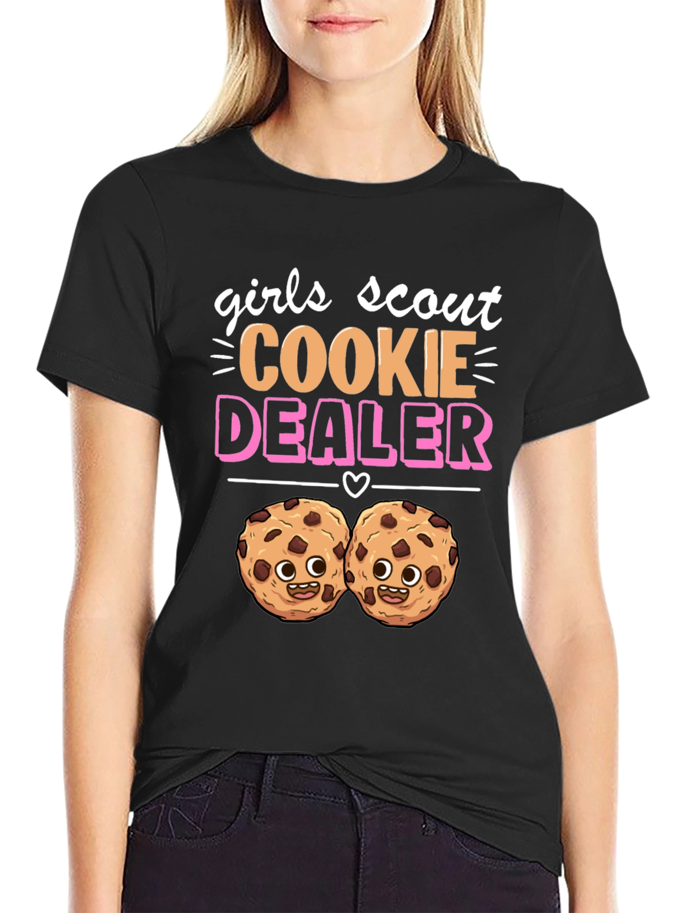 Girls Scout Cookie Dealer T-Shirt Funny Gift