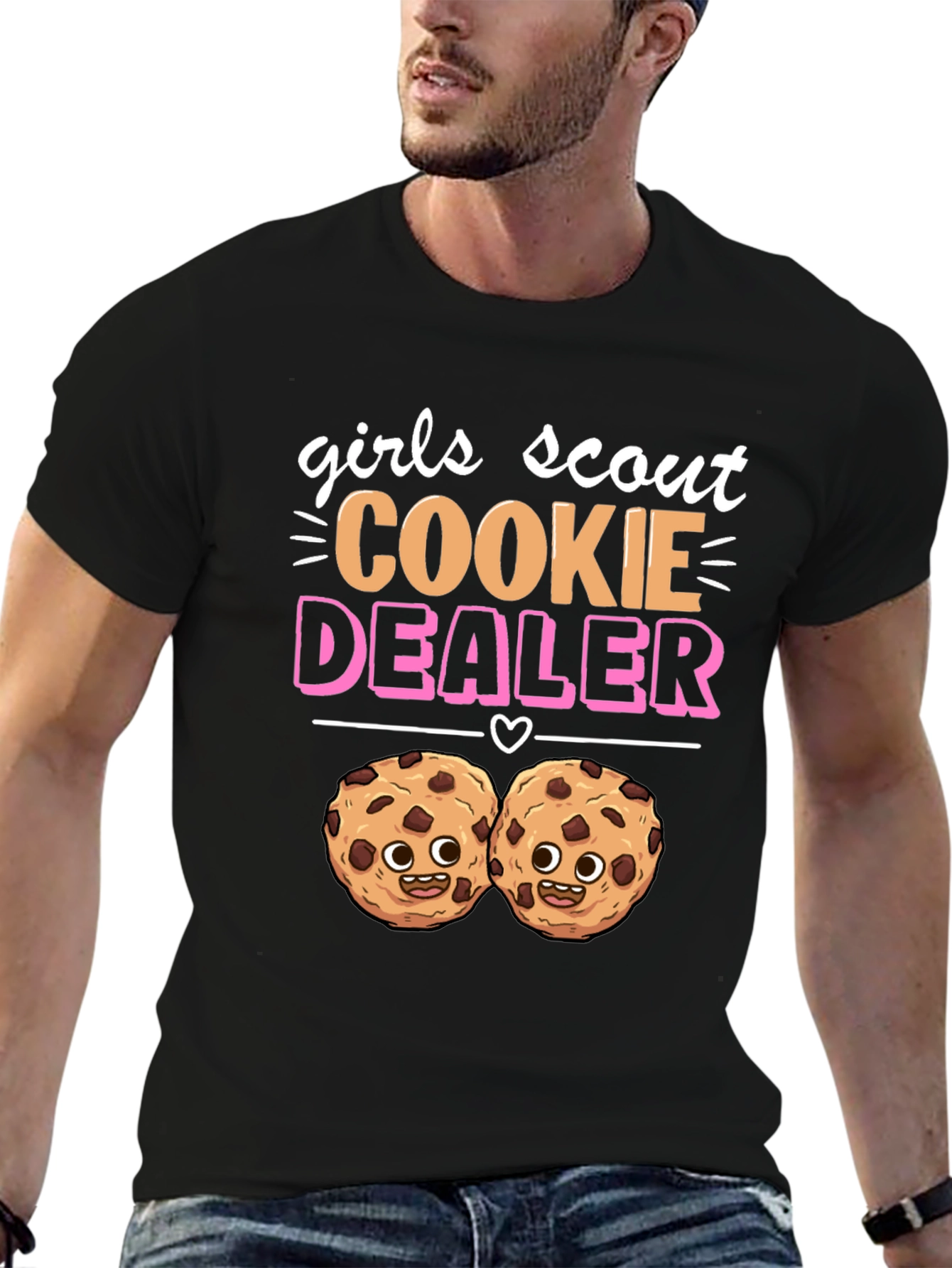 Girls Scout Cookie Dealer T-Shirt Funny Gift