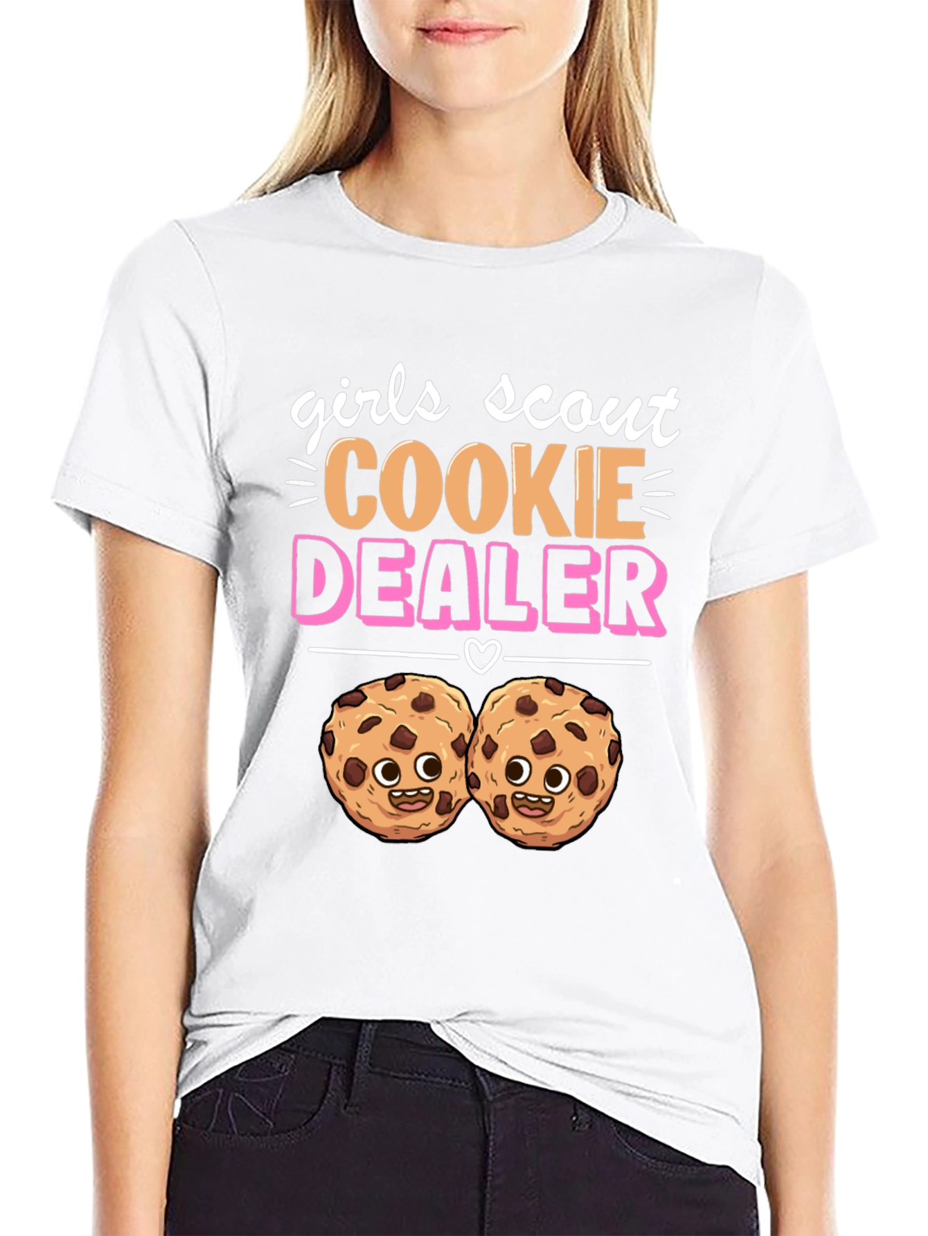 Girls Scout Cookie Dealer T-Shirt Funny Gift