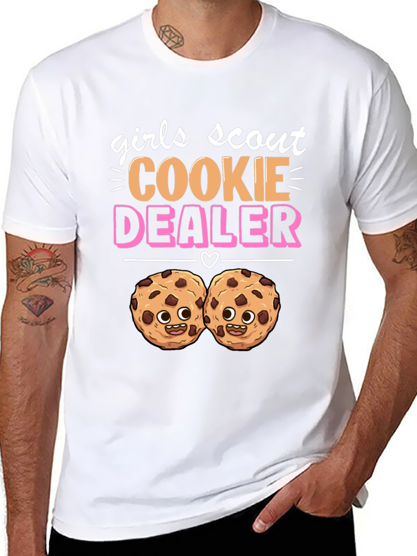 Girls Scout Cookie Dealer T-Shirt Funny Gift