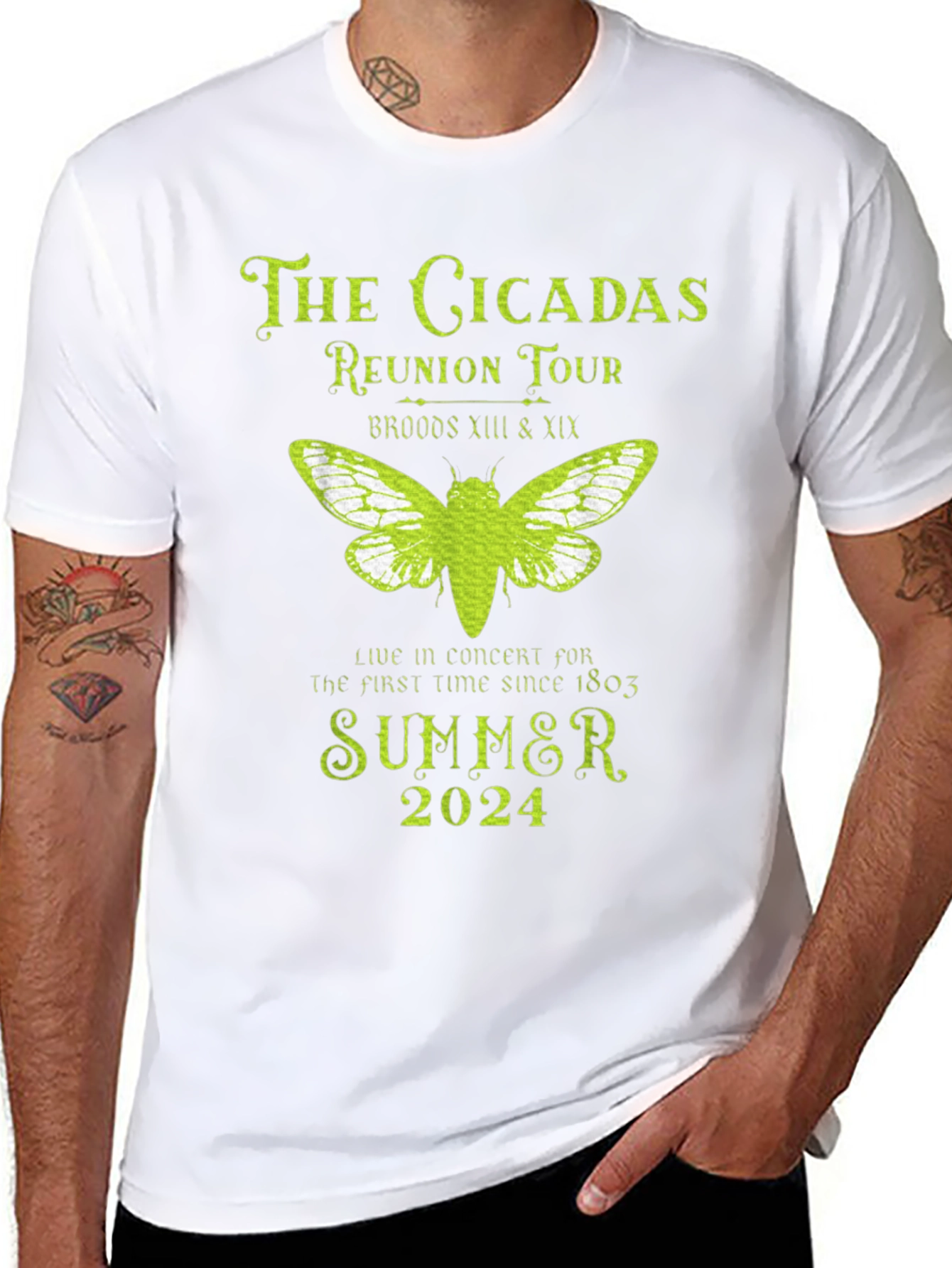 The Cicadas Reunion Tour T-Shirt - Summer 2024
