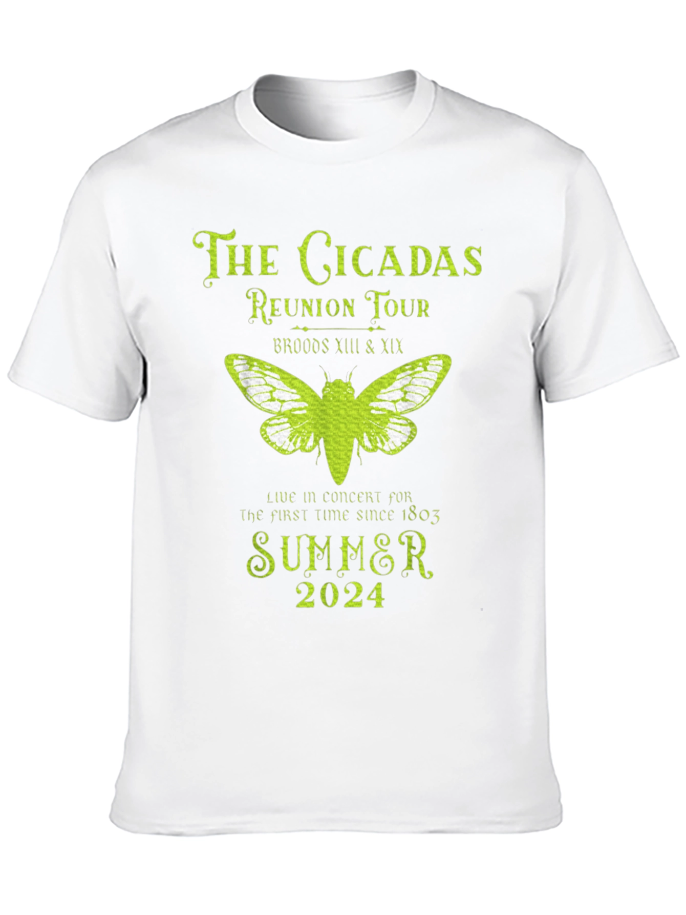 The Cicadas Reunion Tour T-Shirt - Summer 2024