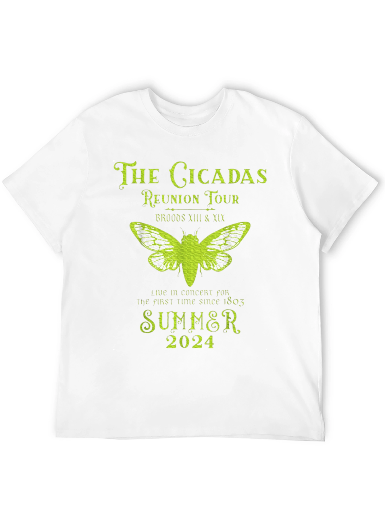 The Cicadas Reunion Tour T-Shirt - Summer 2024