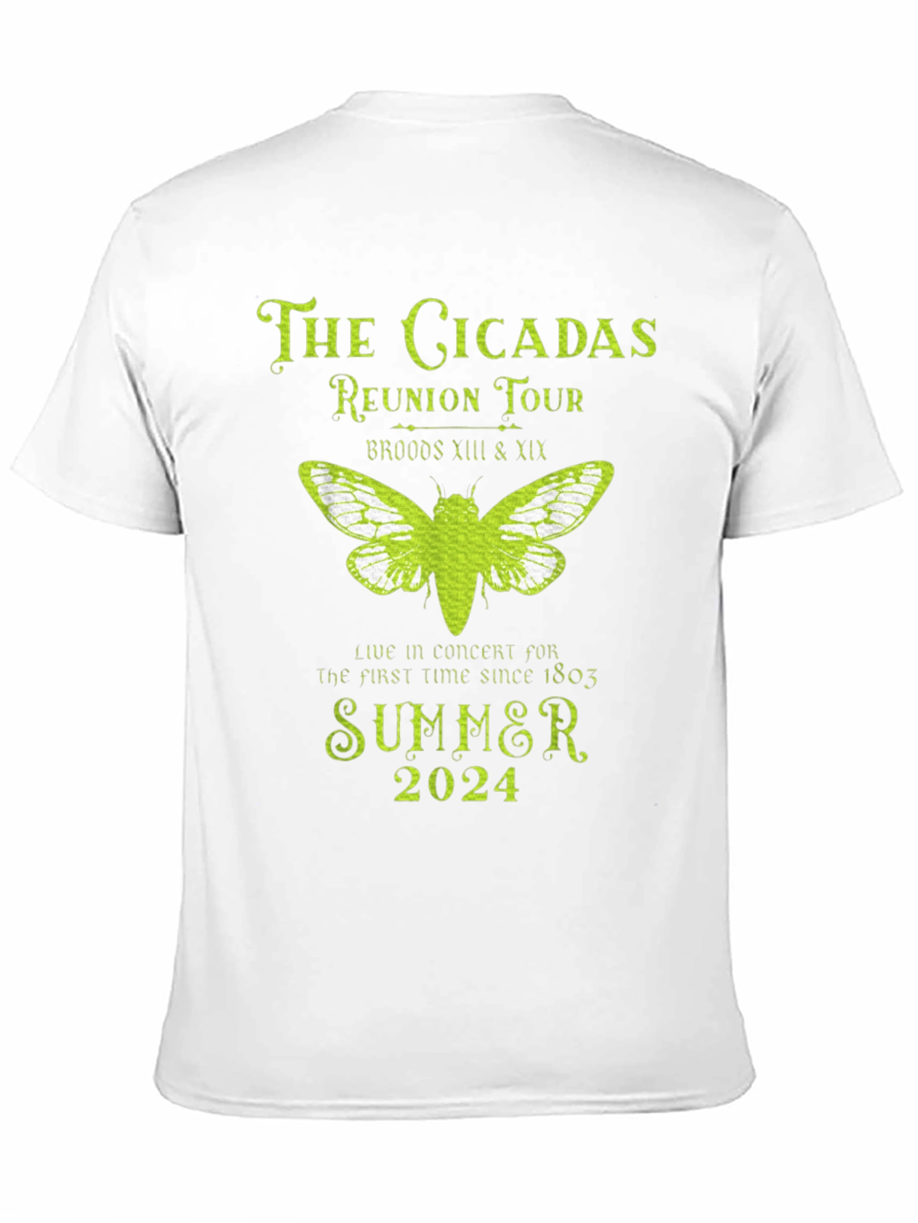 The Cicadas Reunion Tour T-Shirt - Summer 2024