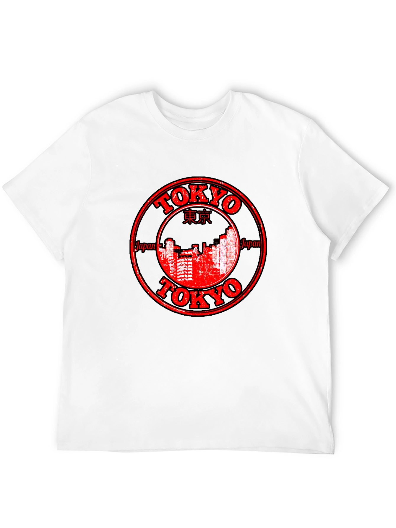 Tokyo Japan Stamp Style Graphic Tee