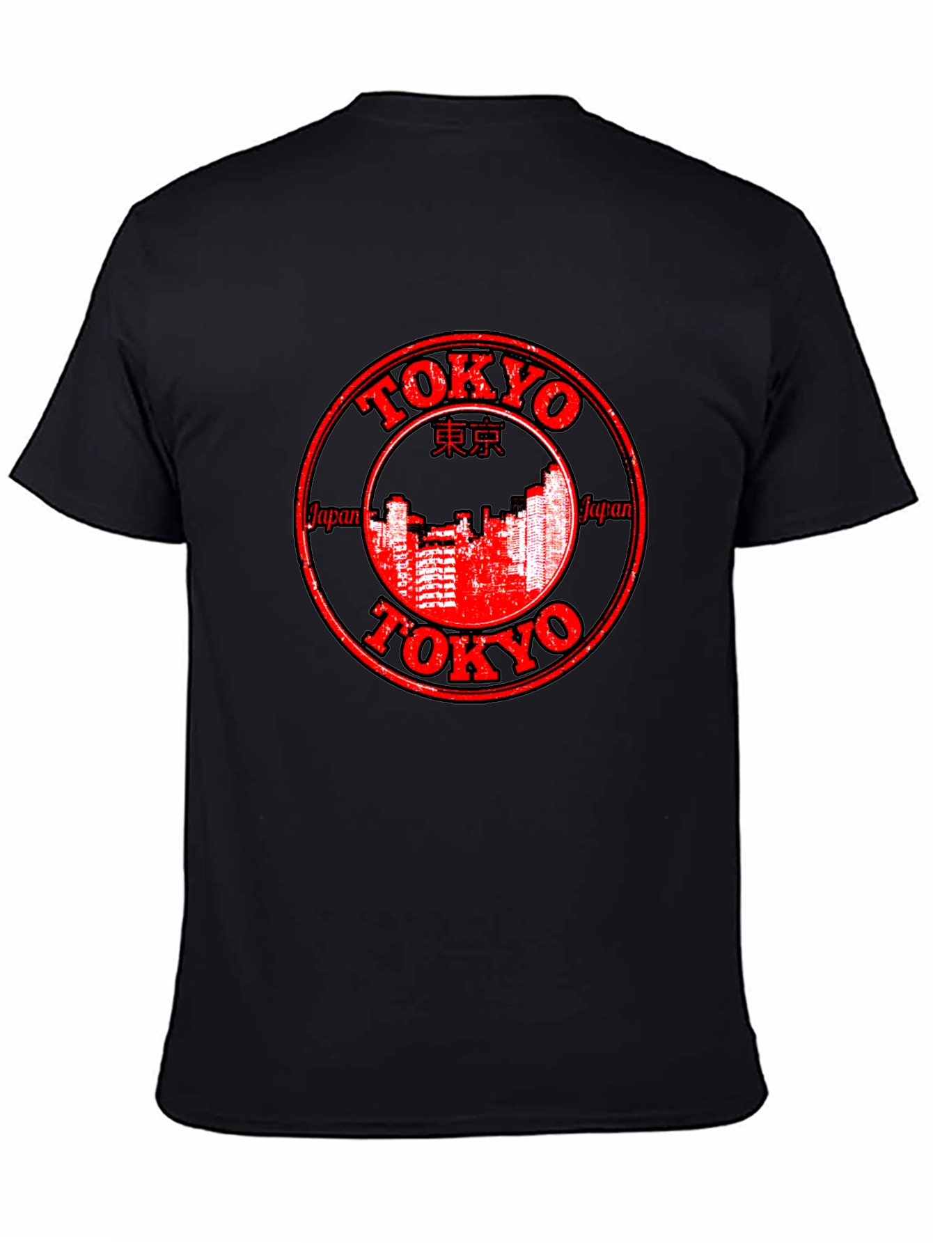 Tokyo Japan Stamp Style Graphic Tee