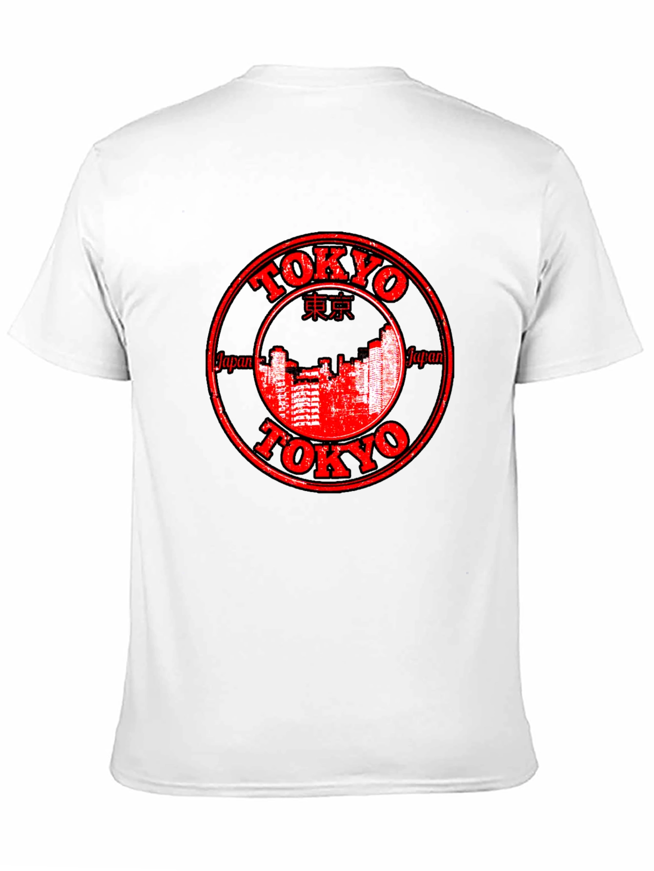 Tokyo Japan Stamp Style Graphic Tee