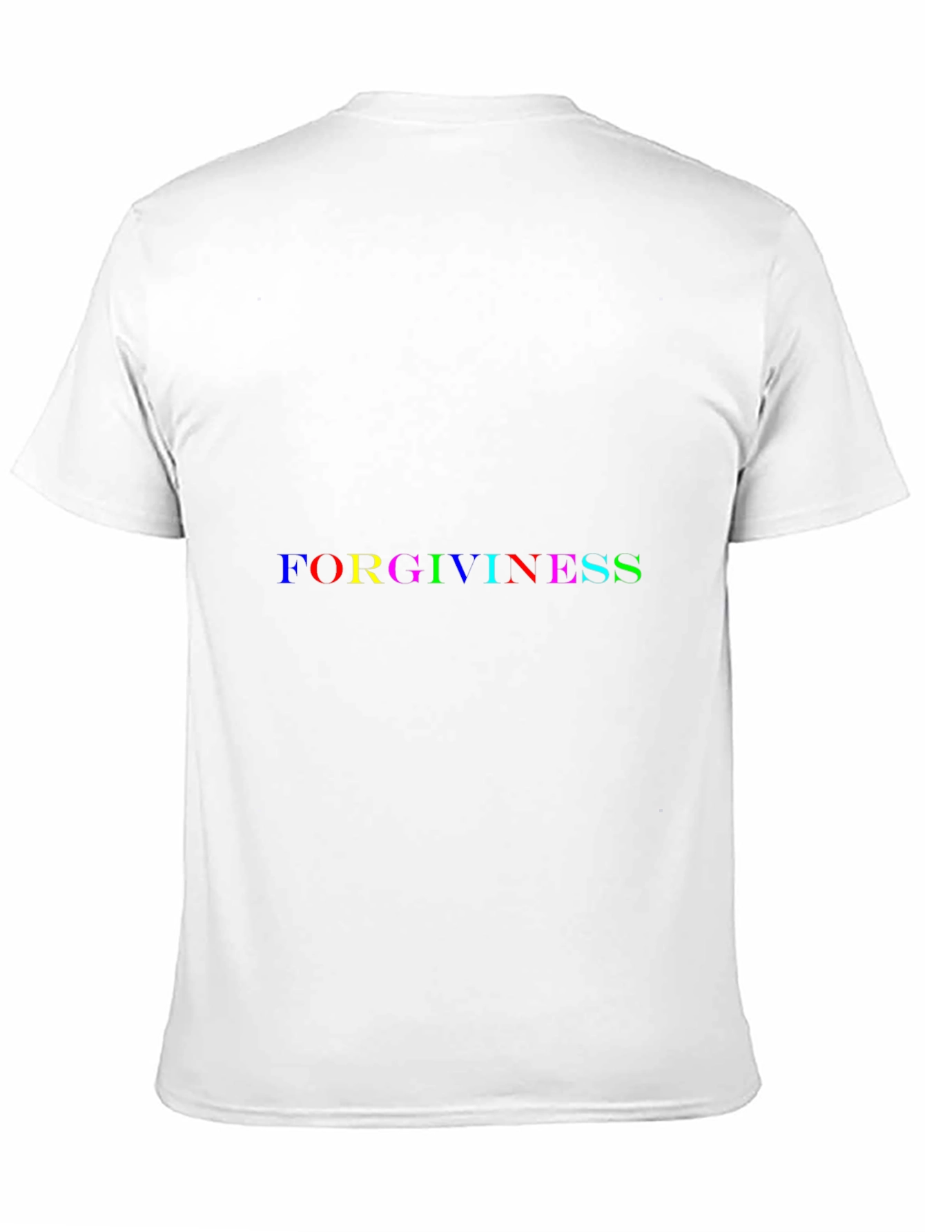 Forgiveness Graphic Tee - Black Cotton T-Shirt