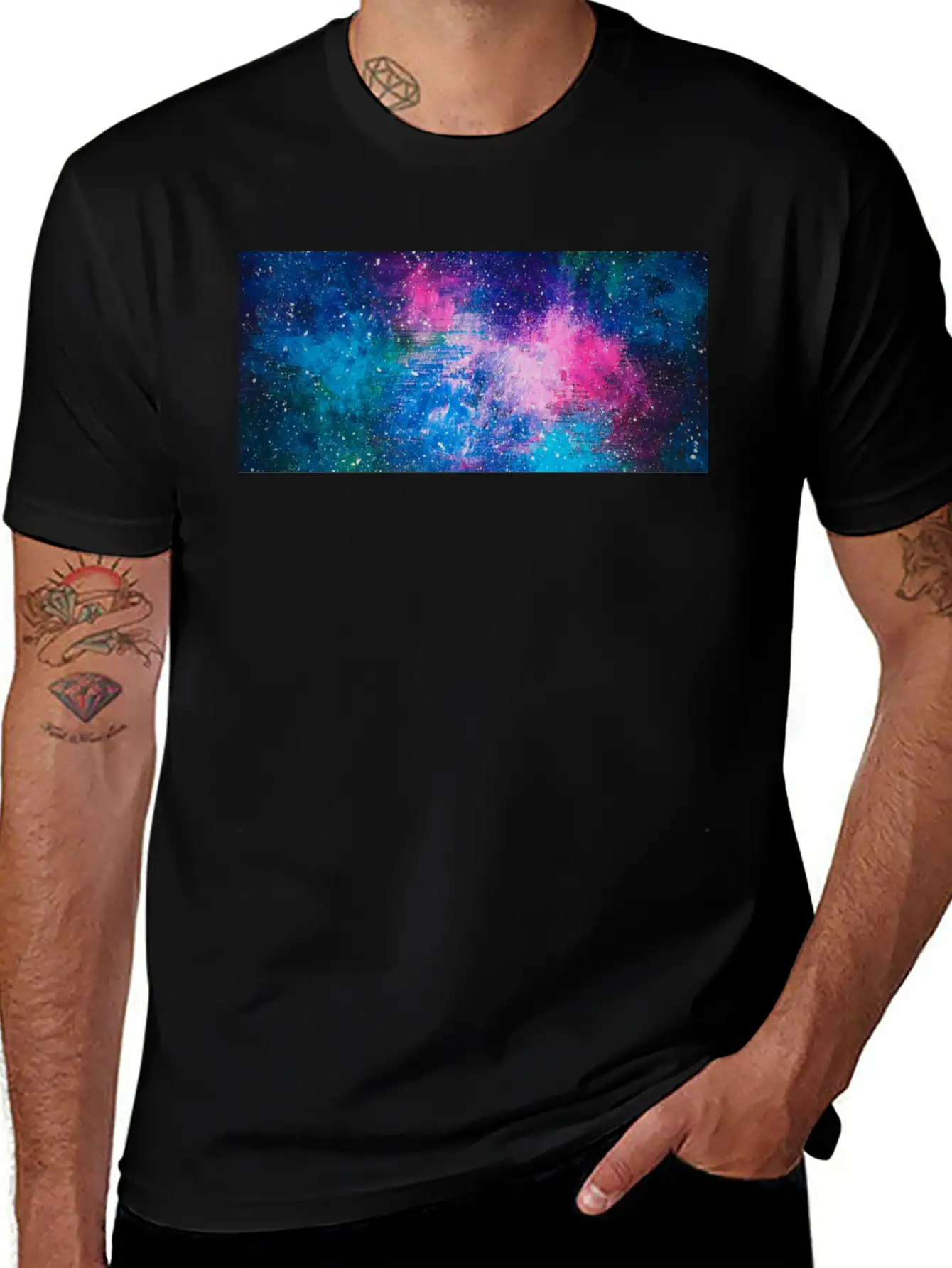 Galaxy Unisex Casual T-Shirt – Clean Design For Daily Comfort