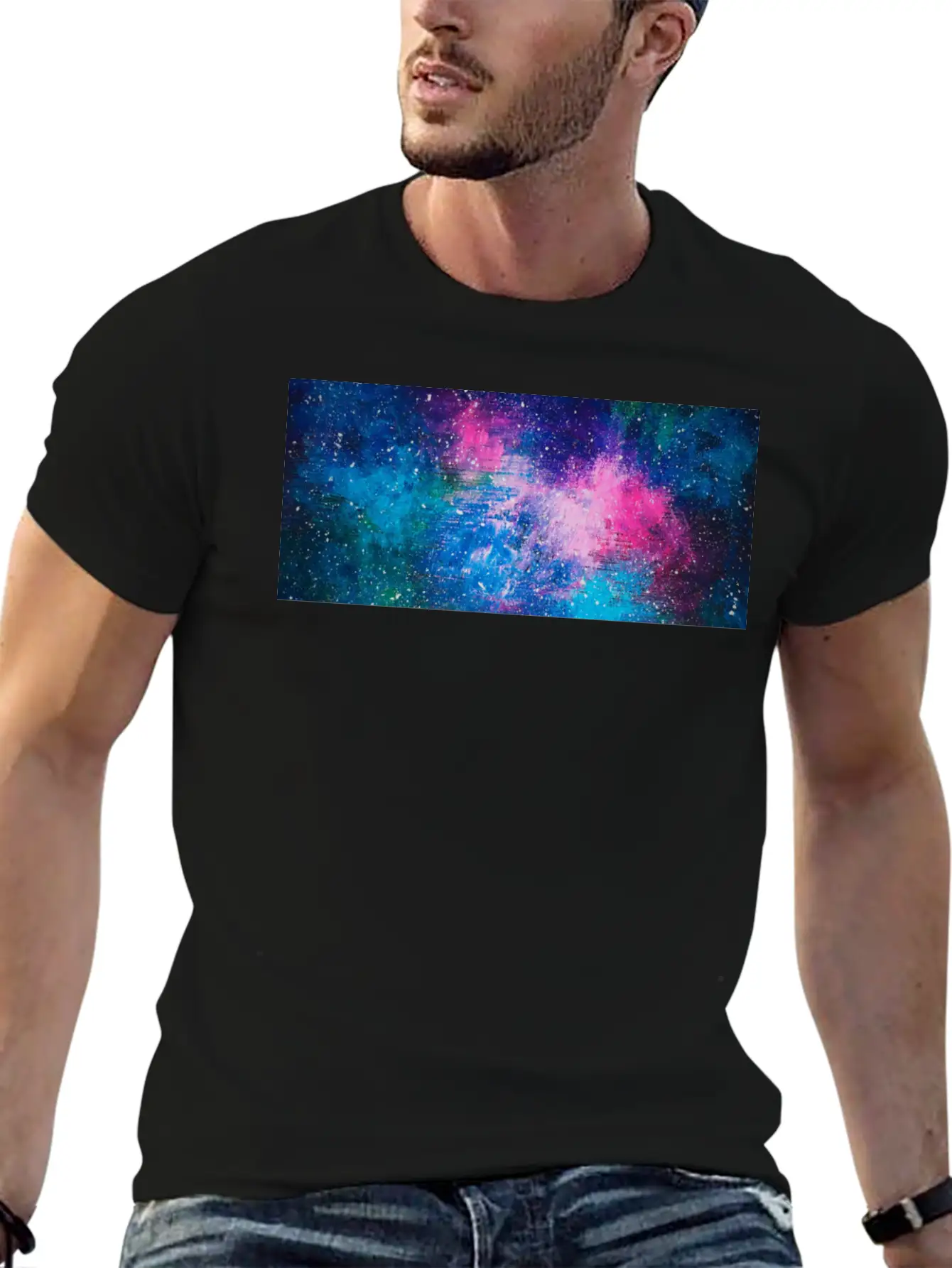 Galaxy Unisex Casual T-Shirt – Clean Design For Daily Comfort
