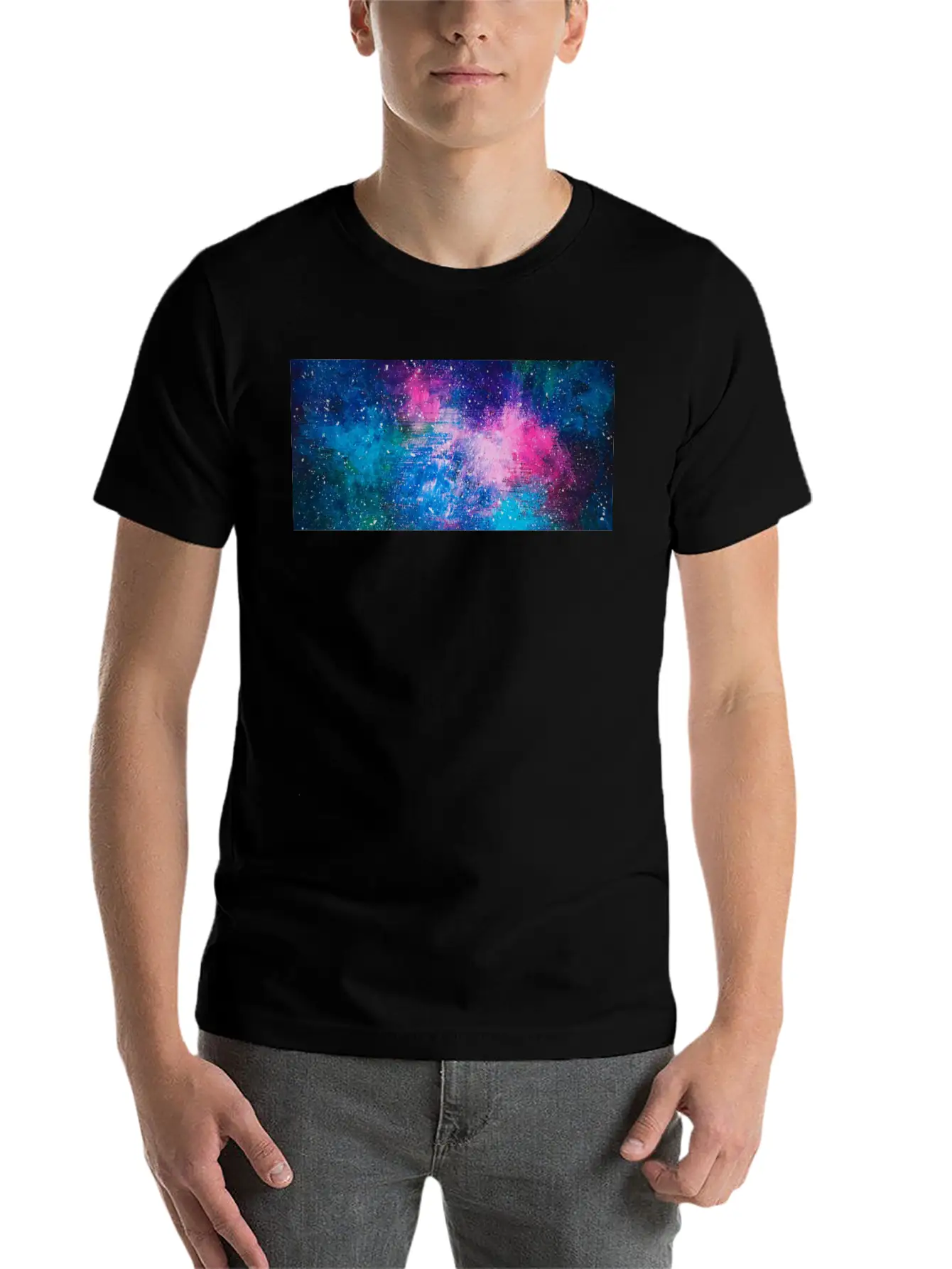 Galaxy Unisex Casual T-Shirt – Clean Design For Daily Comfort