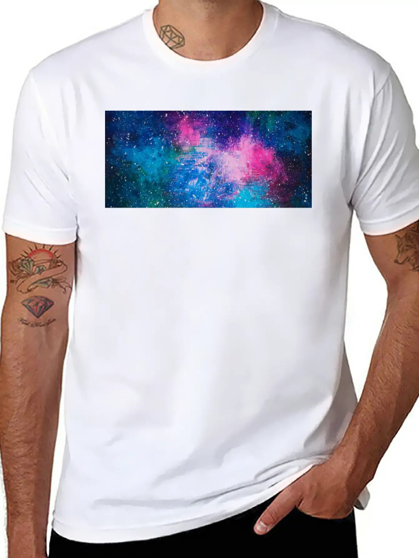 Galaxy Unisex Casual T-Shirt – Clean Design For Daily Comfort