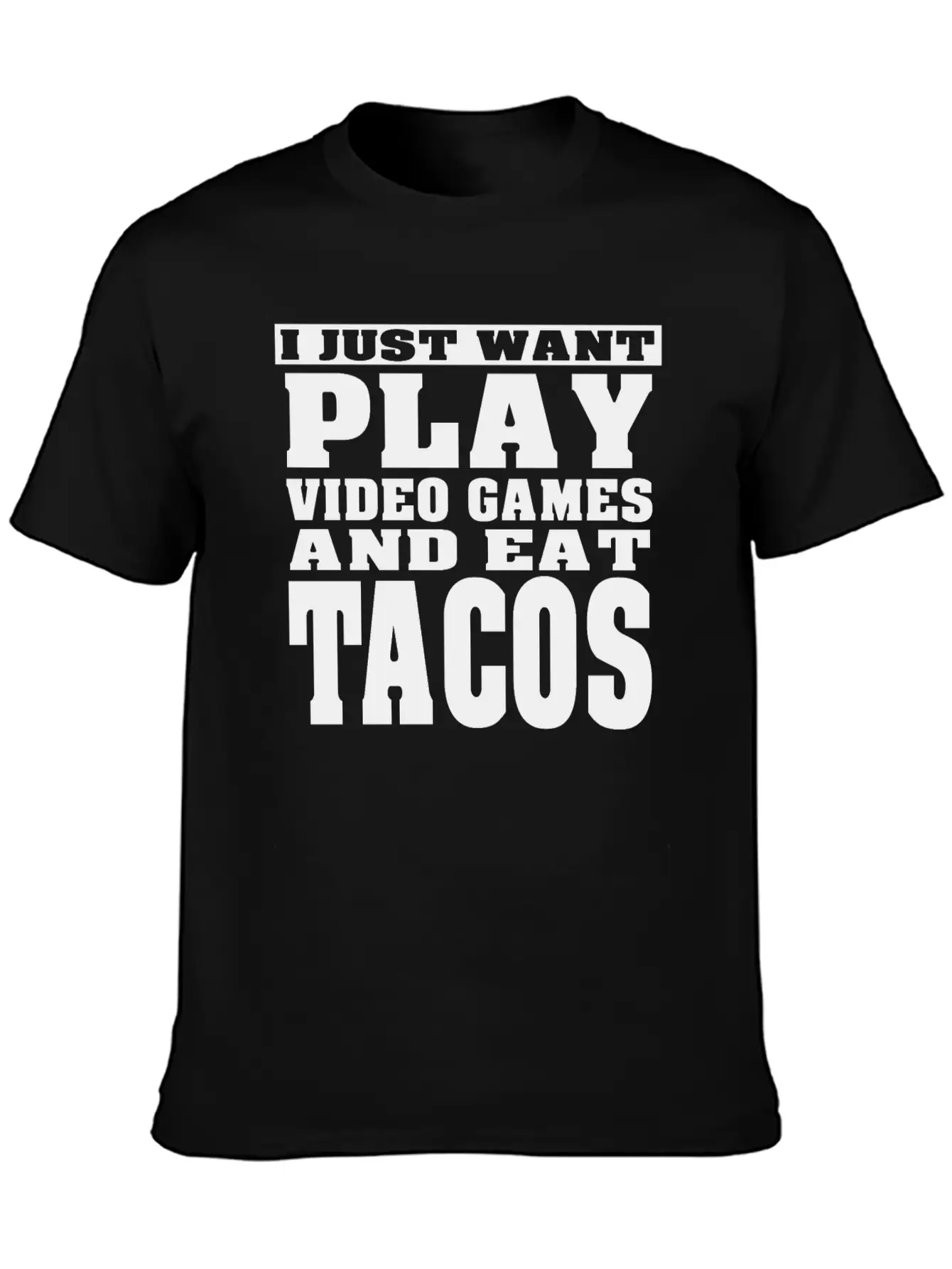 Gaming And Tacos Unisex Casual T-Shirt – Clean Design For Daily Comfort