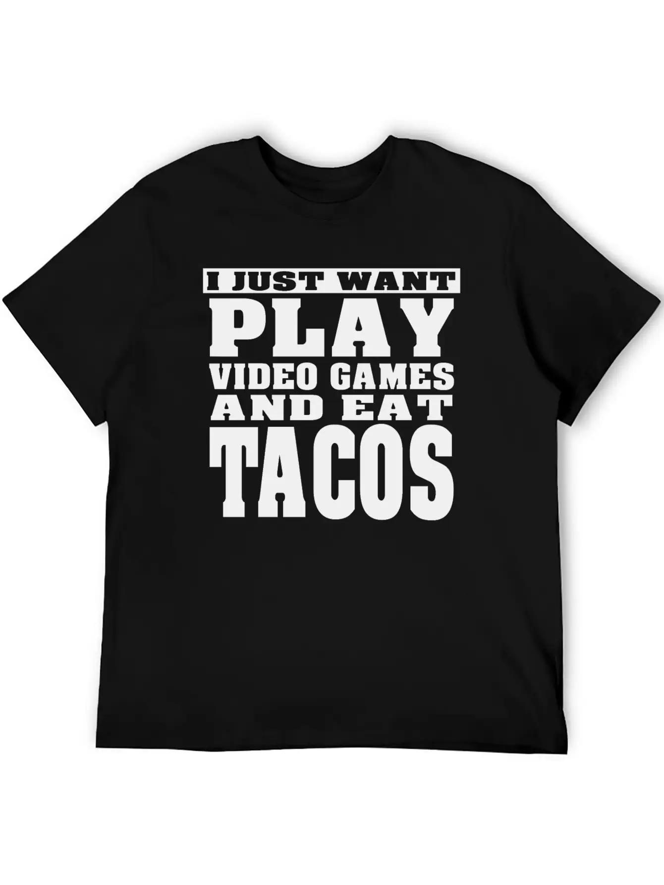Gaming And Tacos Unisex Casual T-Shirt – Clean Design For Daily Comfort