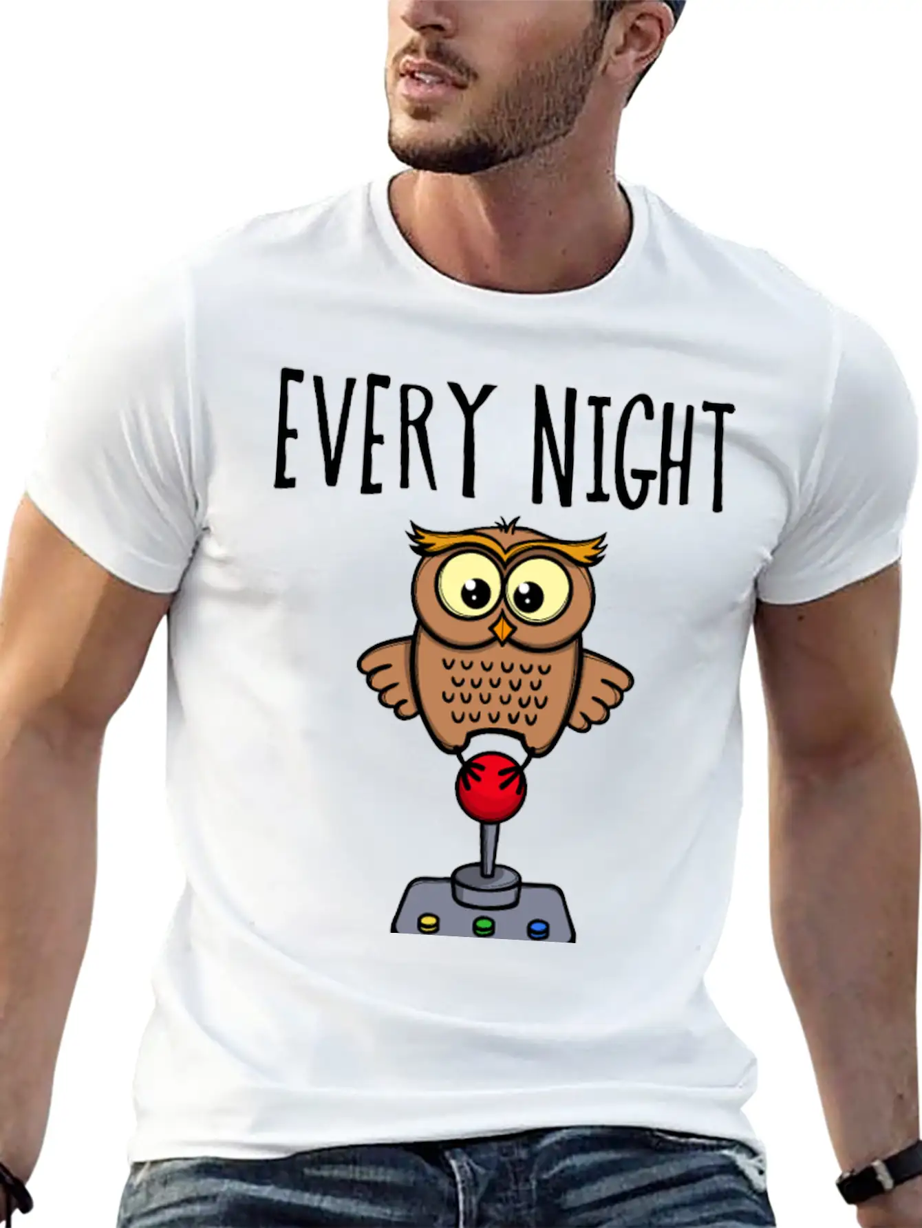 Gaming Joystick Gamer Saying Online Games Unisex Casual T-Shirt – Clean Design For Daily Comfort