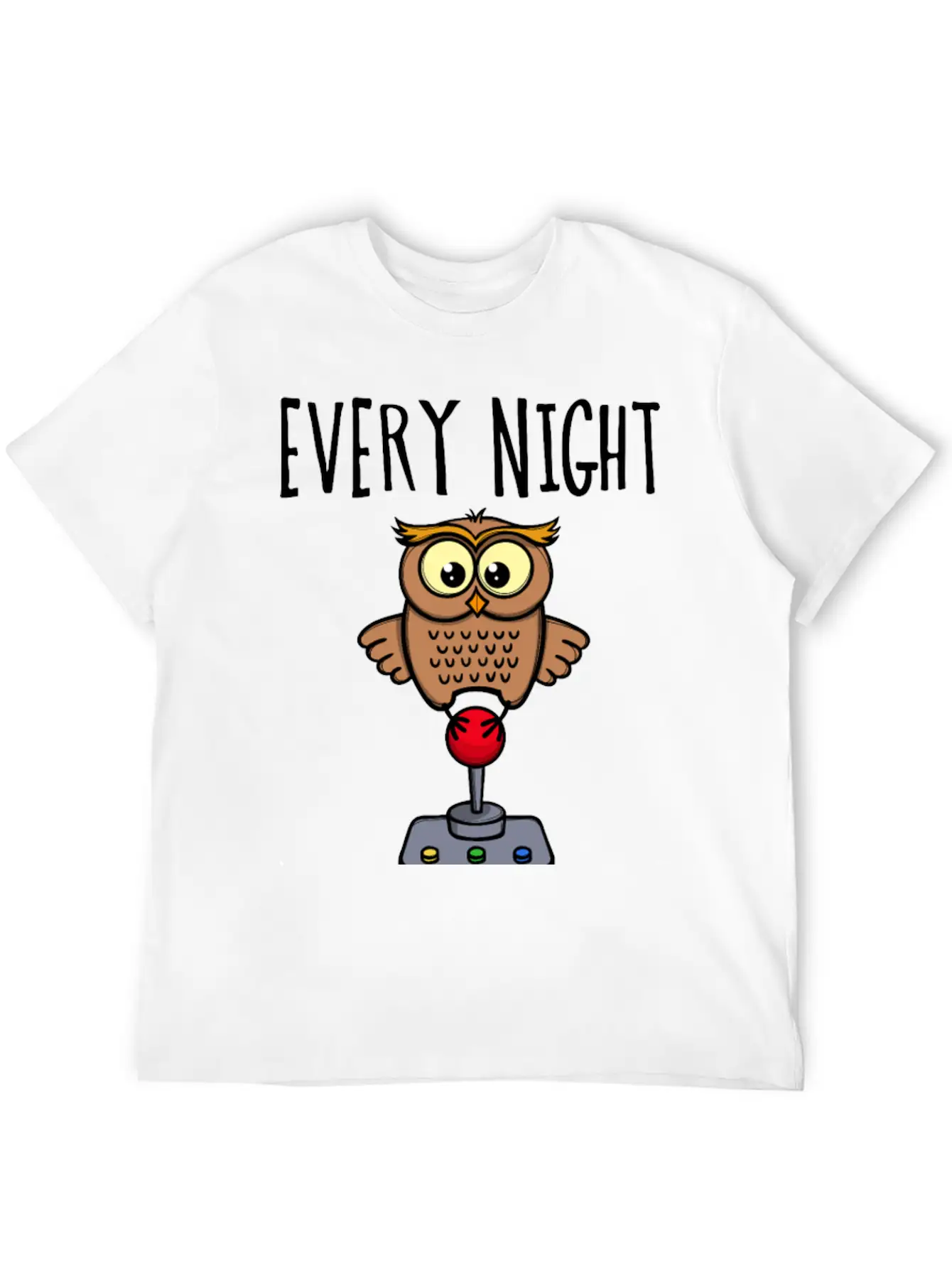 Gaming Joystick Gamer Saying Online Games Unisex Casual T-Shirt – Clean Design For Daily Comfort