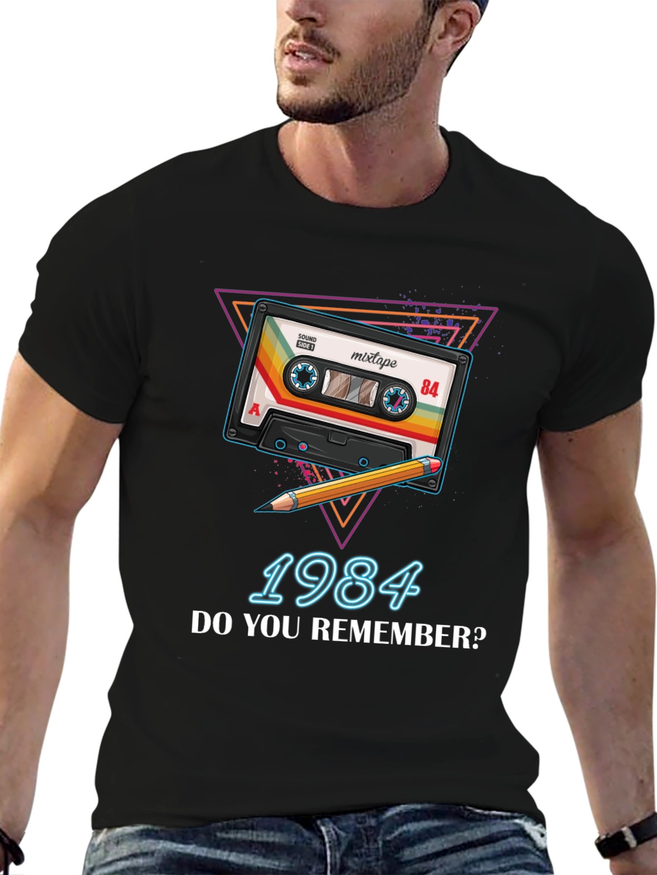 Retro 1984 Mixtape T-Shirt - Do You Remember?