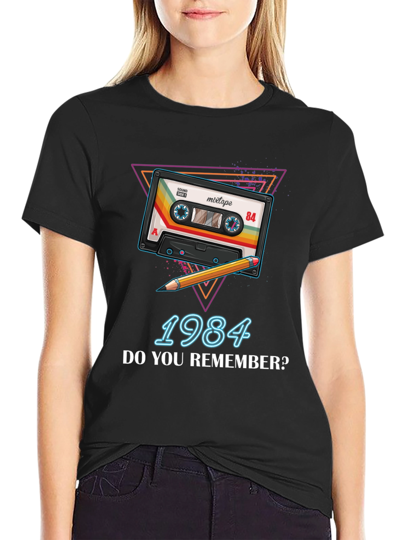 Retro 1984 Mixtape T-Shirt - Do You Remember?
