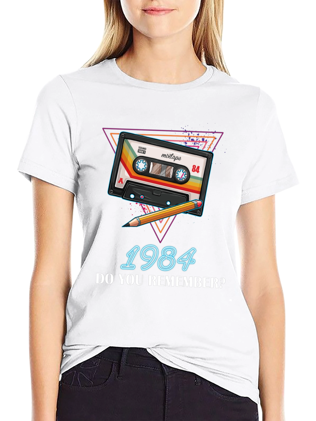 Retro 1984 Mixtape T-Shirt - Do You Remember?