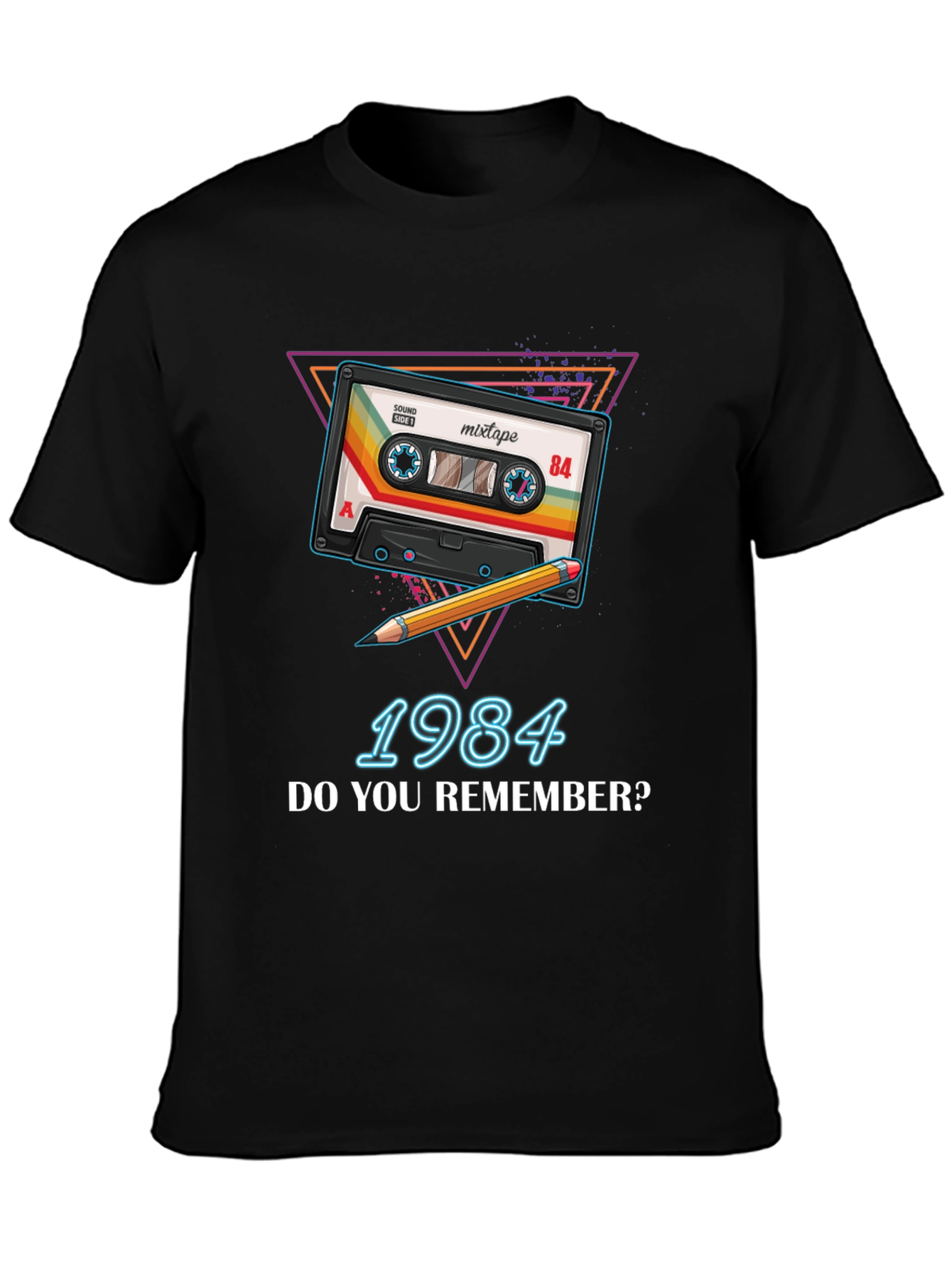 Retro 1984 Mixtape T-Shirt - Do You Remember?