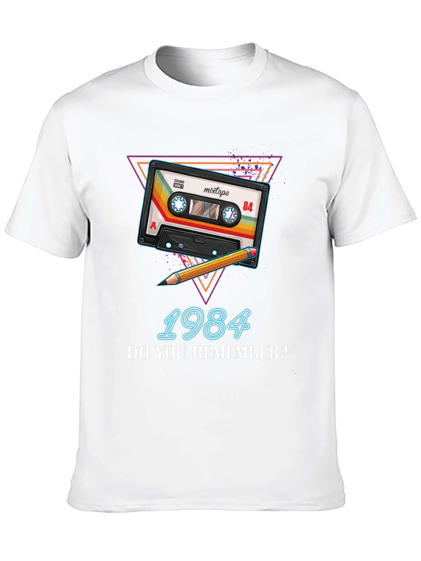 Retro 1984 Mixtape T-Shirt - Do You Remember?