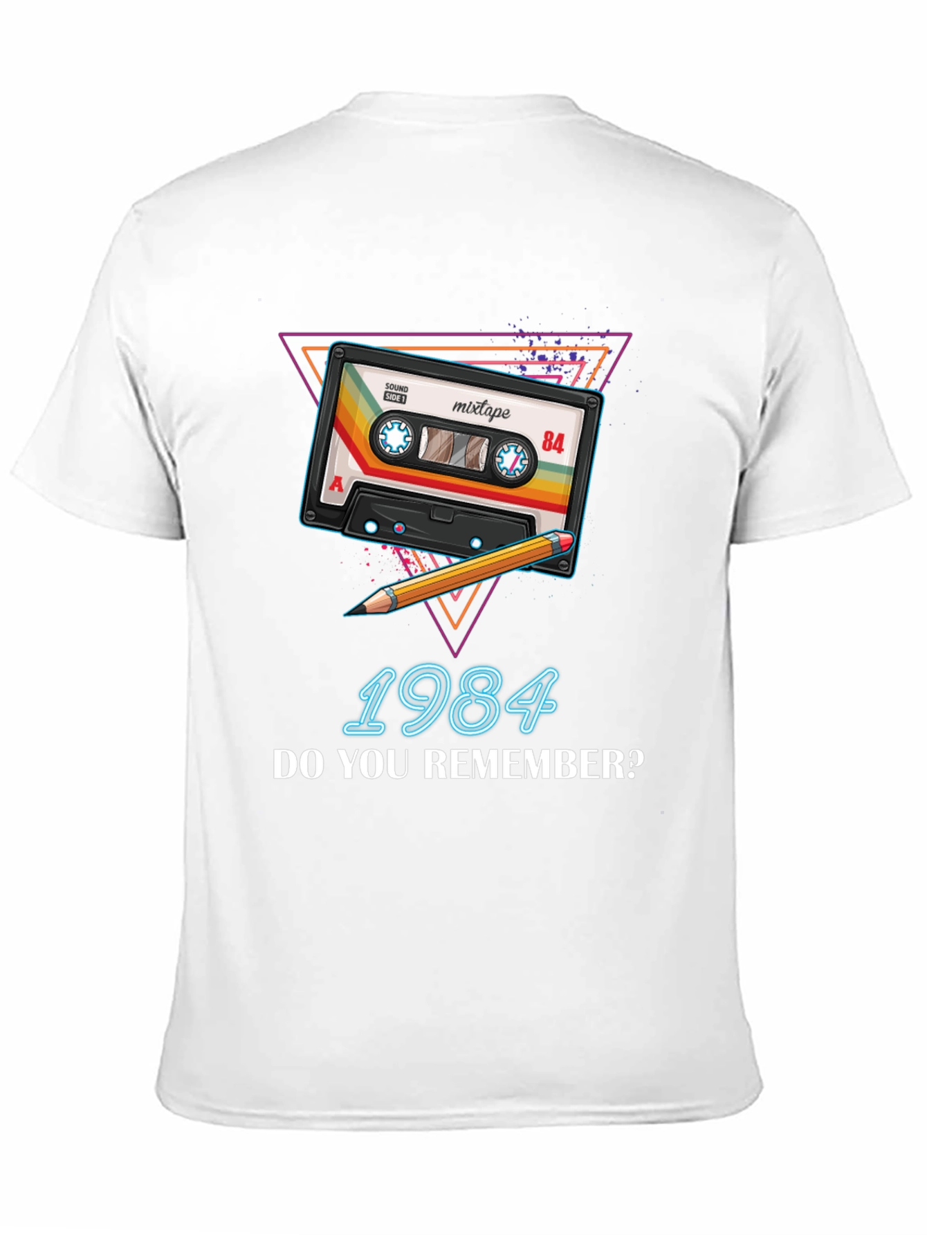 Retro 1984 Mixtape T-Shirt - Do You Remember?