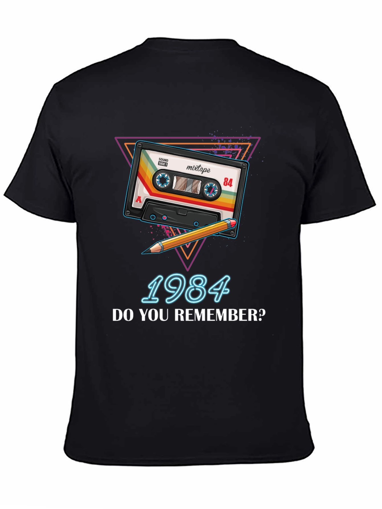 Retro 1984 Mixtape T-Shirt - Do You Remember?
