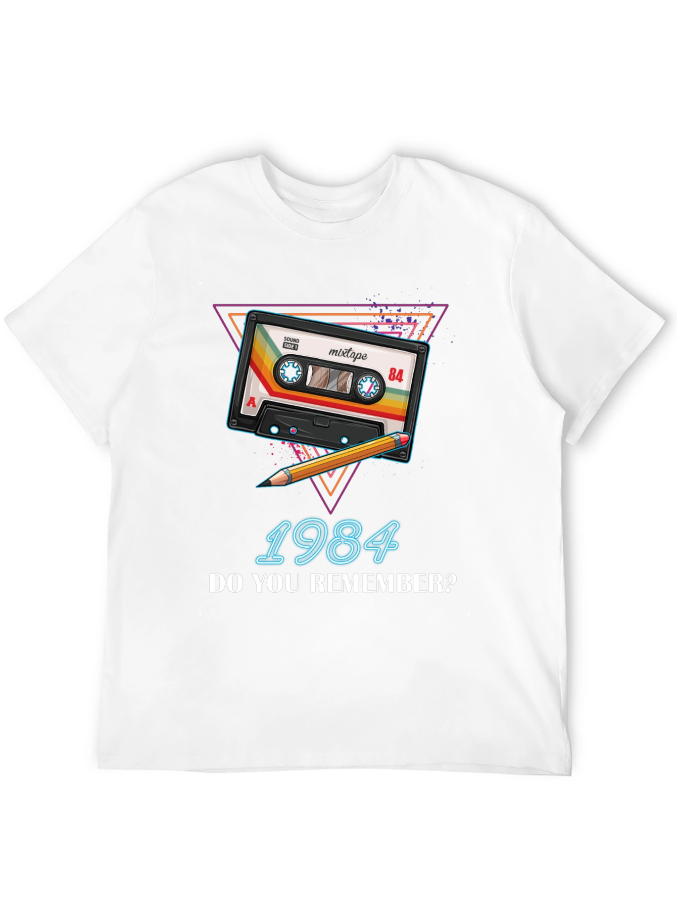 Retro 1984 Mixtape T-Shirt - Do You Remember?