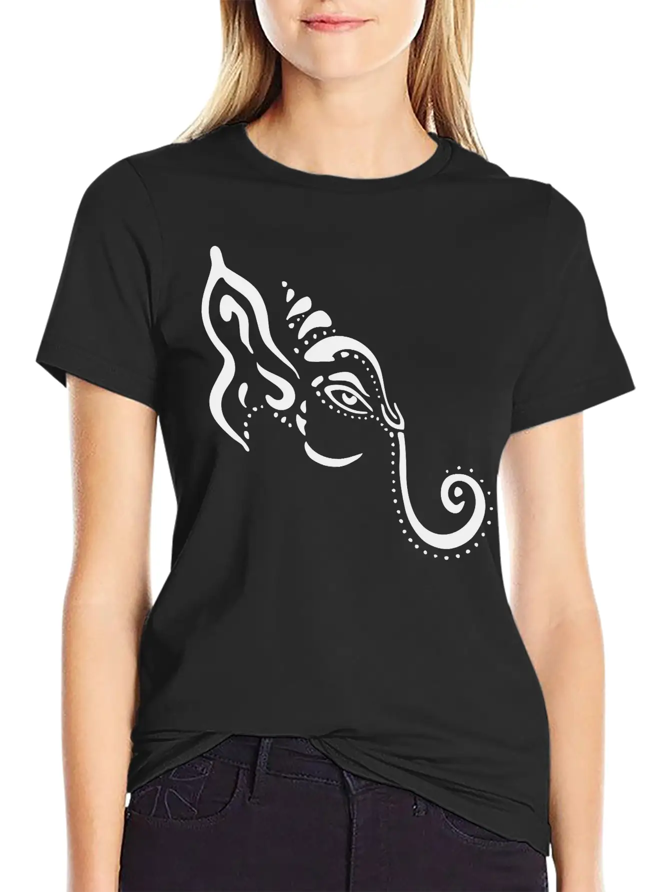 Ganesha Unisex Casual T-Shirt – Clean Design For Daily Comfort