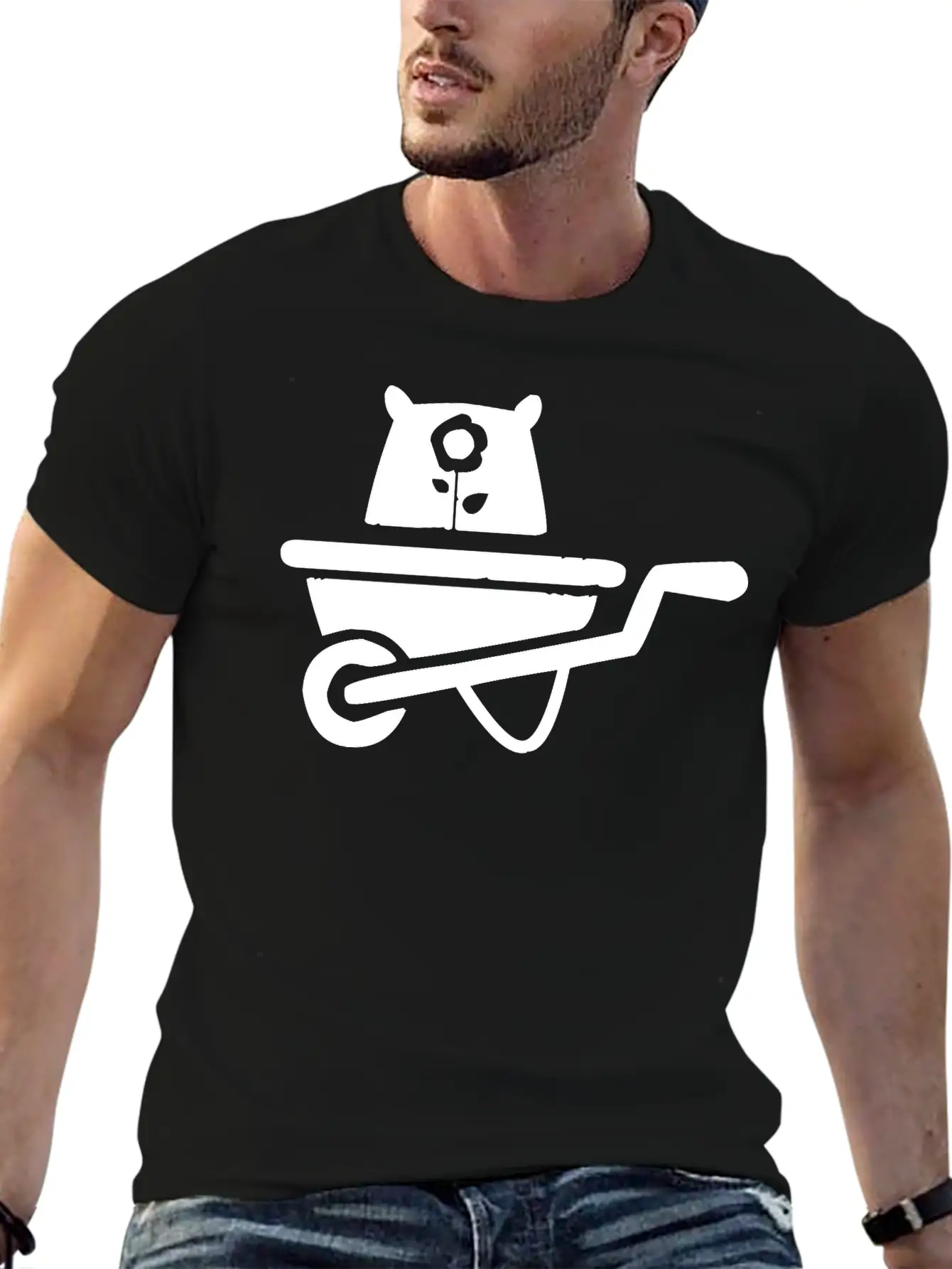 Gardening Equipment Unisex Casual T-Shirt – Clean Design For Daily Comfort