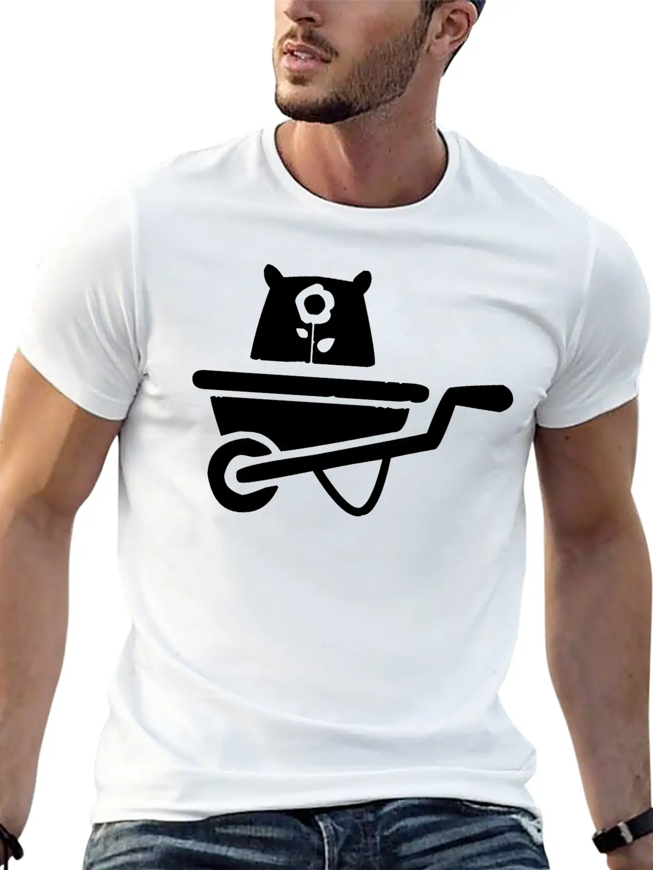 Gardening Equipment Unisex Casual T-Shirt – Clean Design For Daily Comfort