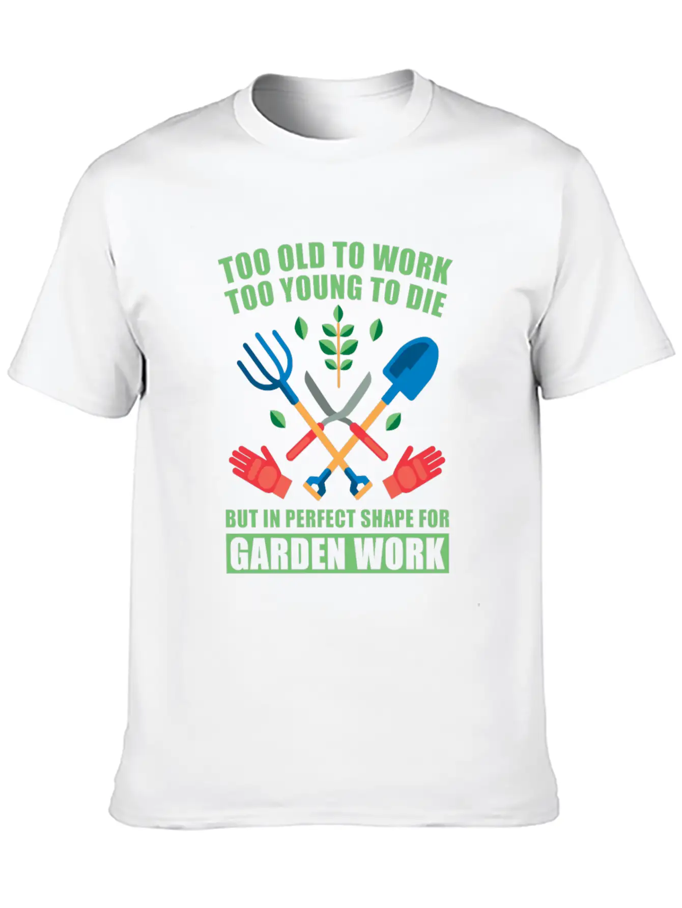 Gardening Garden Gardener Unisex Casual T-Shirt – Clean Design For Daily Comfort