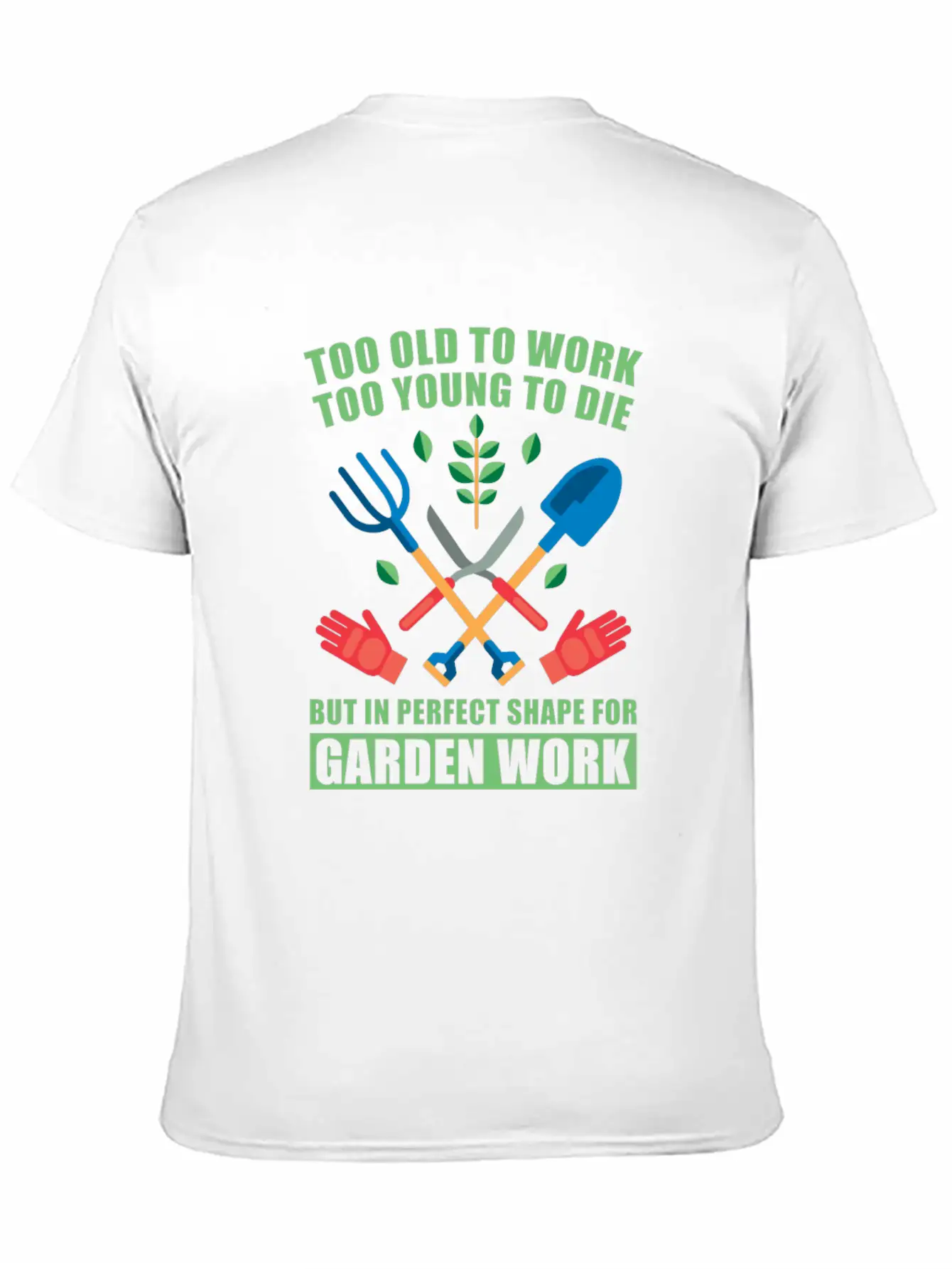 Gardening Garden Gardener Unisex Casual T-Shirt – Clean Design For Daily Comfort