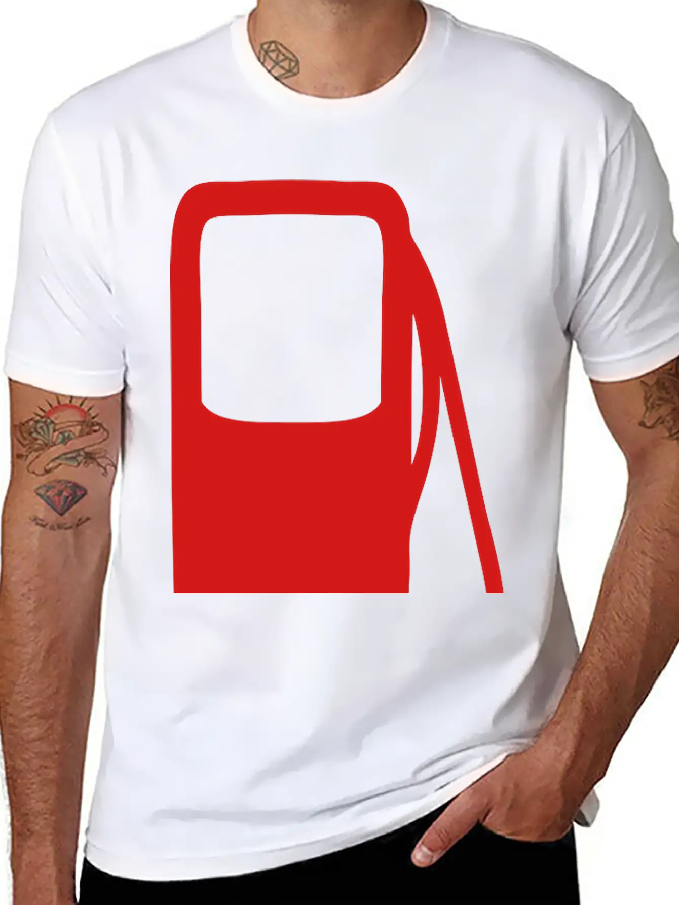 Gasoline Diesel Fuel Pump Unisex Casual T-Shirt – Clean Design For Daily Comfort