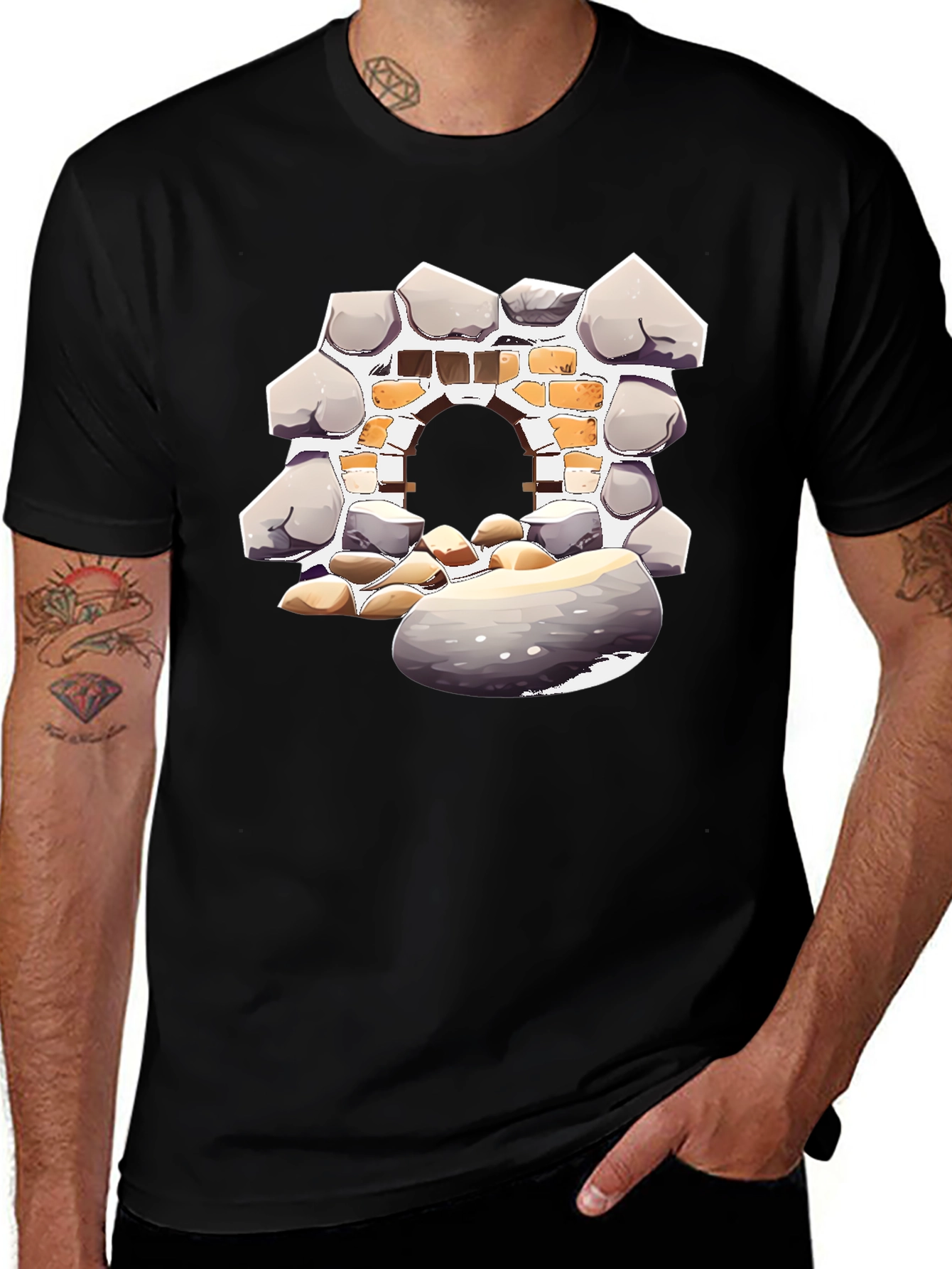 Stone Arch T-Shirt - Unique Graphic Tee