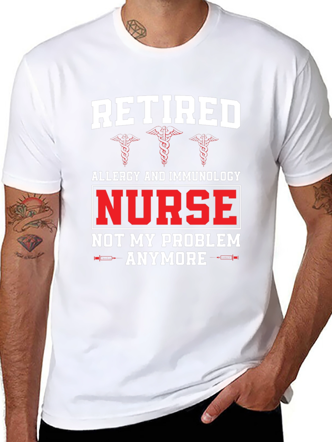 Retired Nurse T-Shirt - Allergy & Immunology