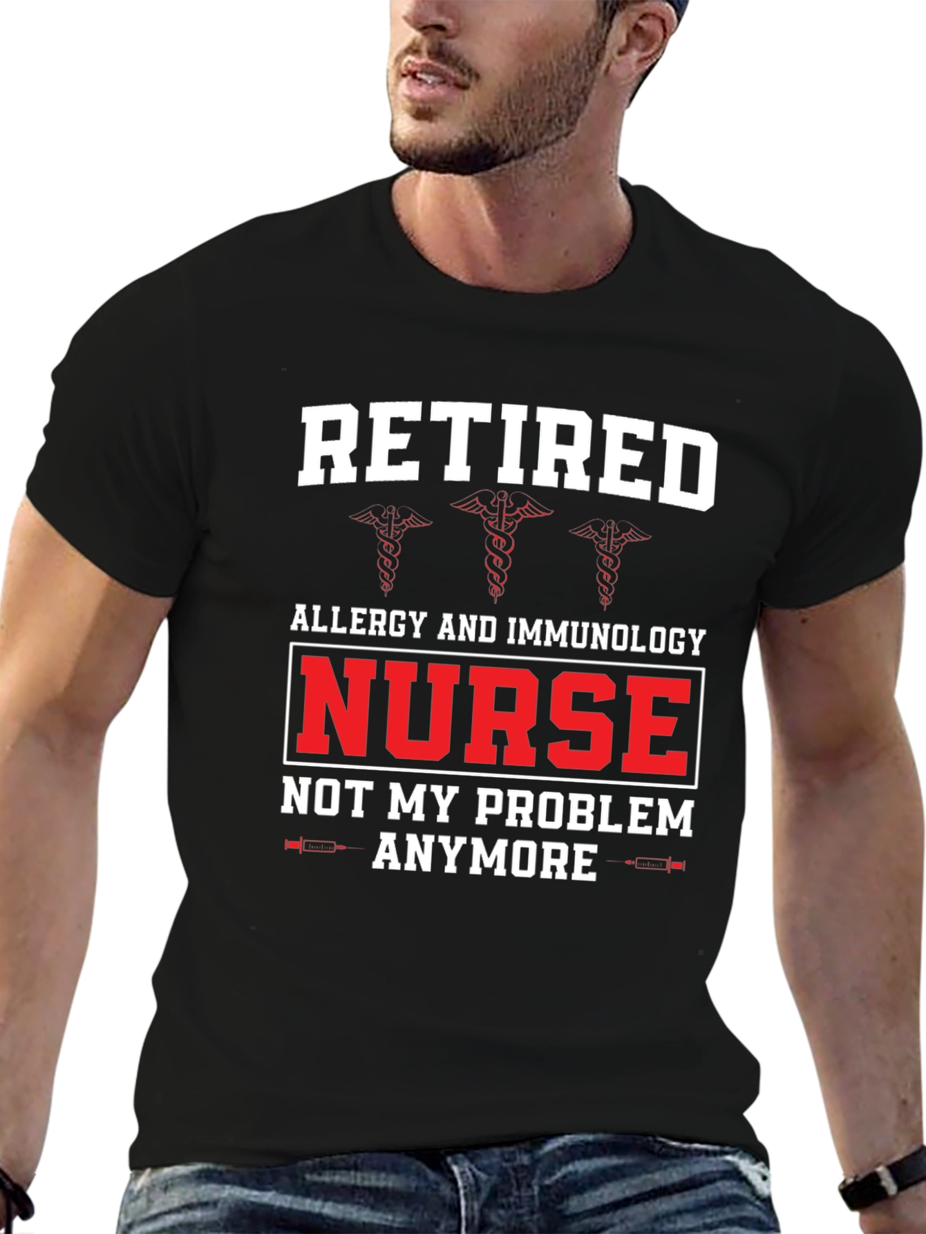 Retired Nurse T-Shirt - Allergy & Immunology