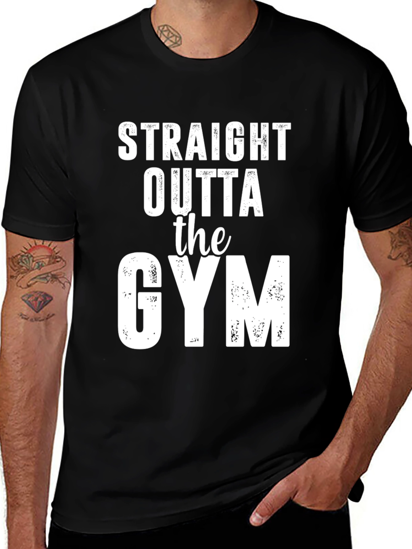 Straight Outta the Gym Graphic T-Shirt
