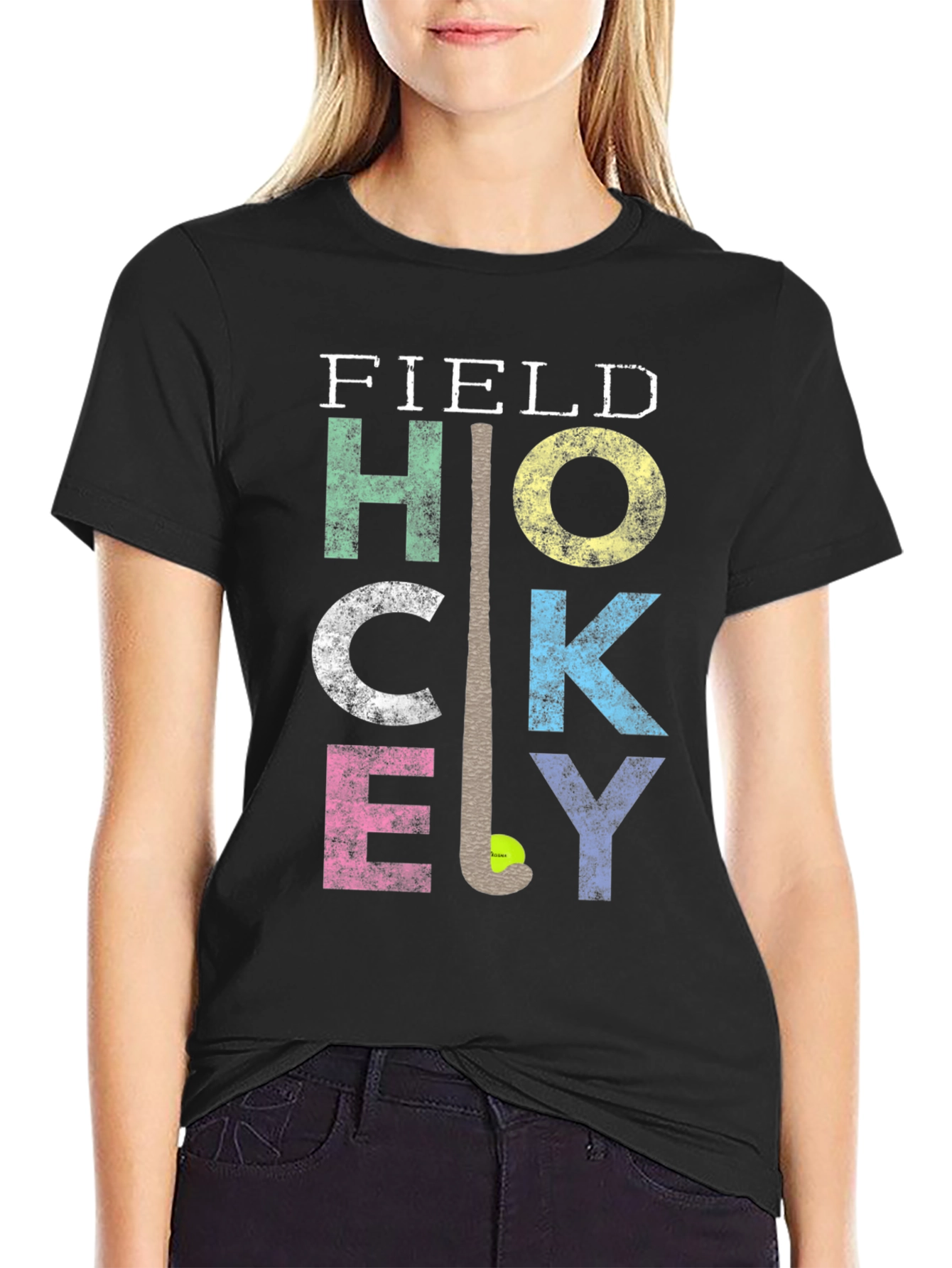 Field Hockey Graphic Tee