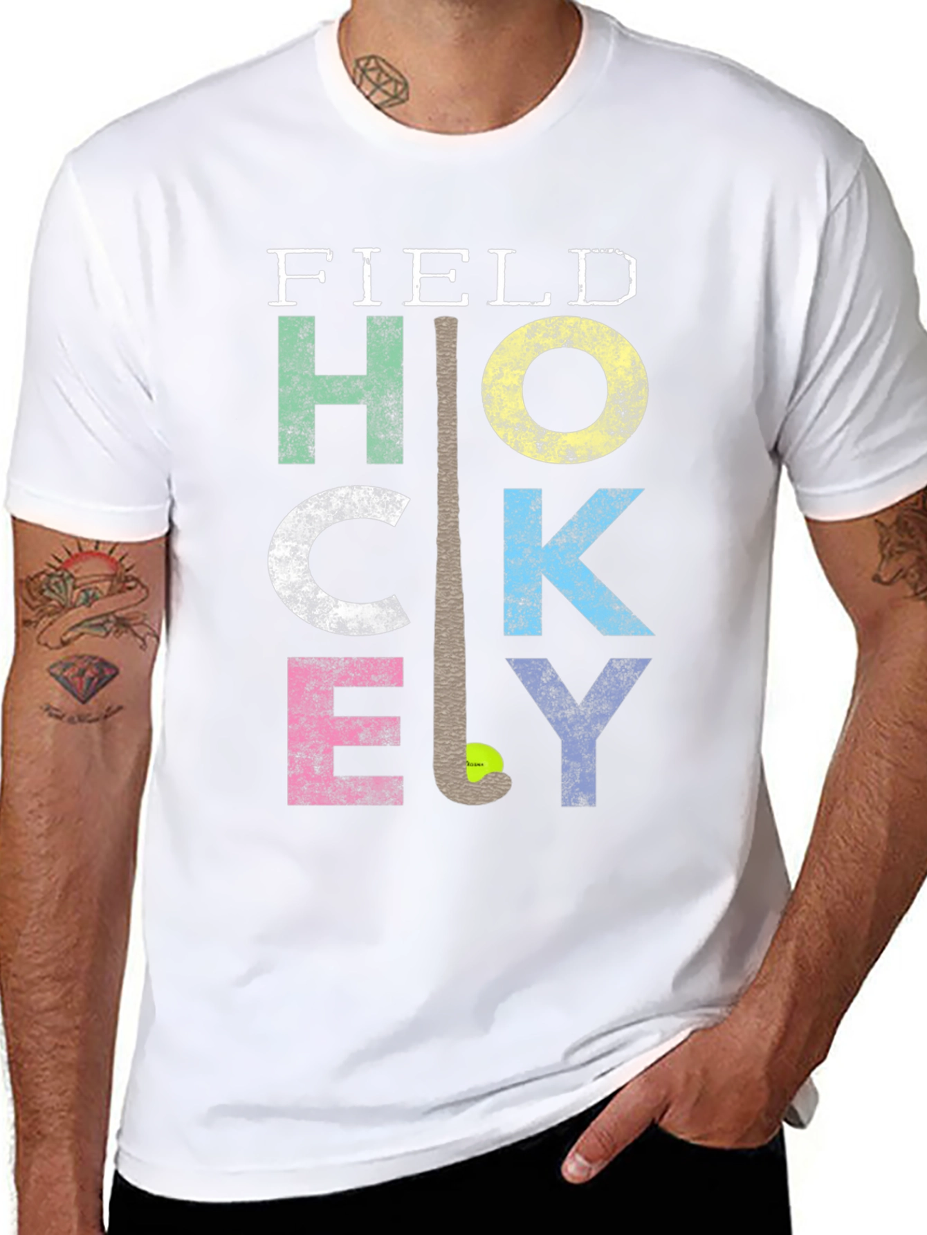 Field Hockey Graphic Tee