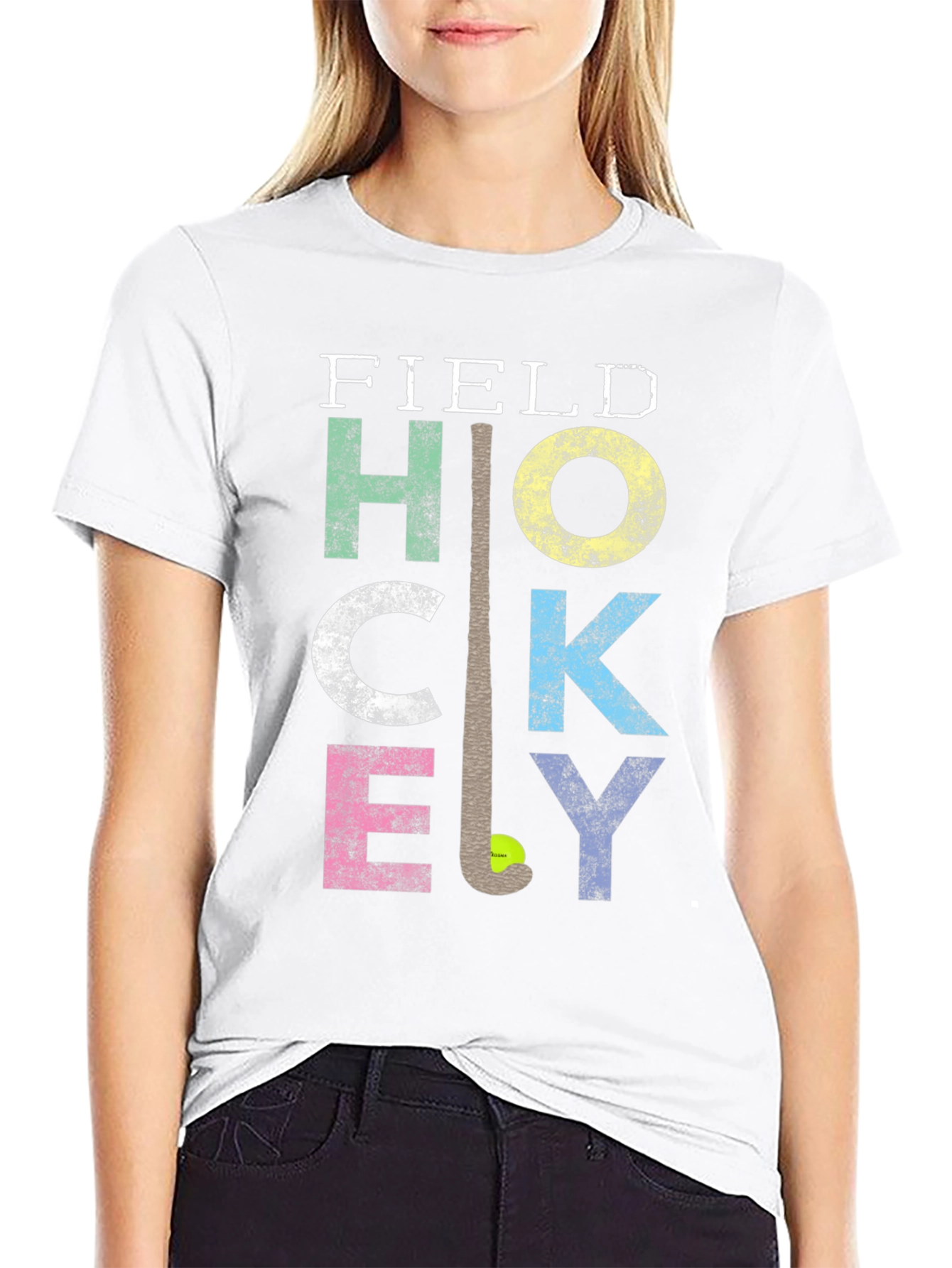 Field Hockey Graphic Tee