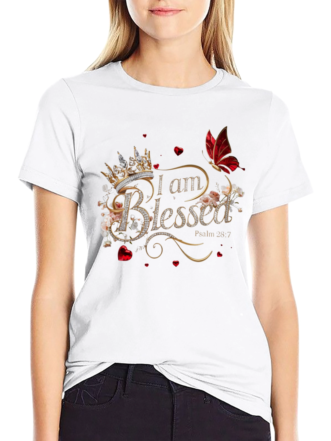 I am Blessed Graphic T-Shirt Religious Apparel