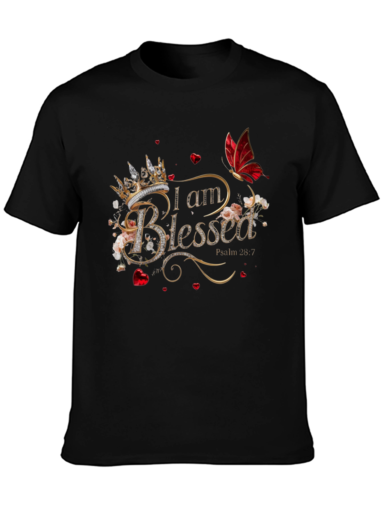 I am Blessed Graphic T-Shirt Religious Apparel