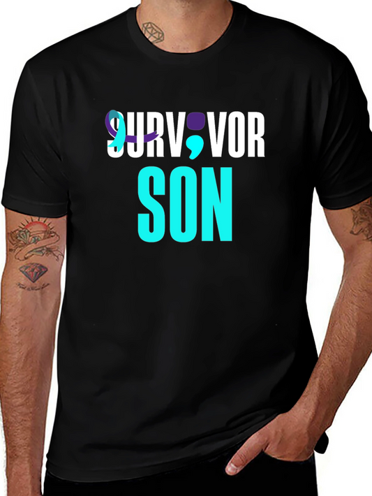 Survivor Son T-Shirt Suicide Prevention Awareness
