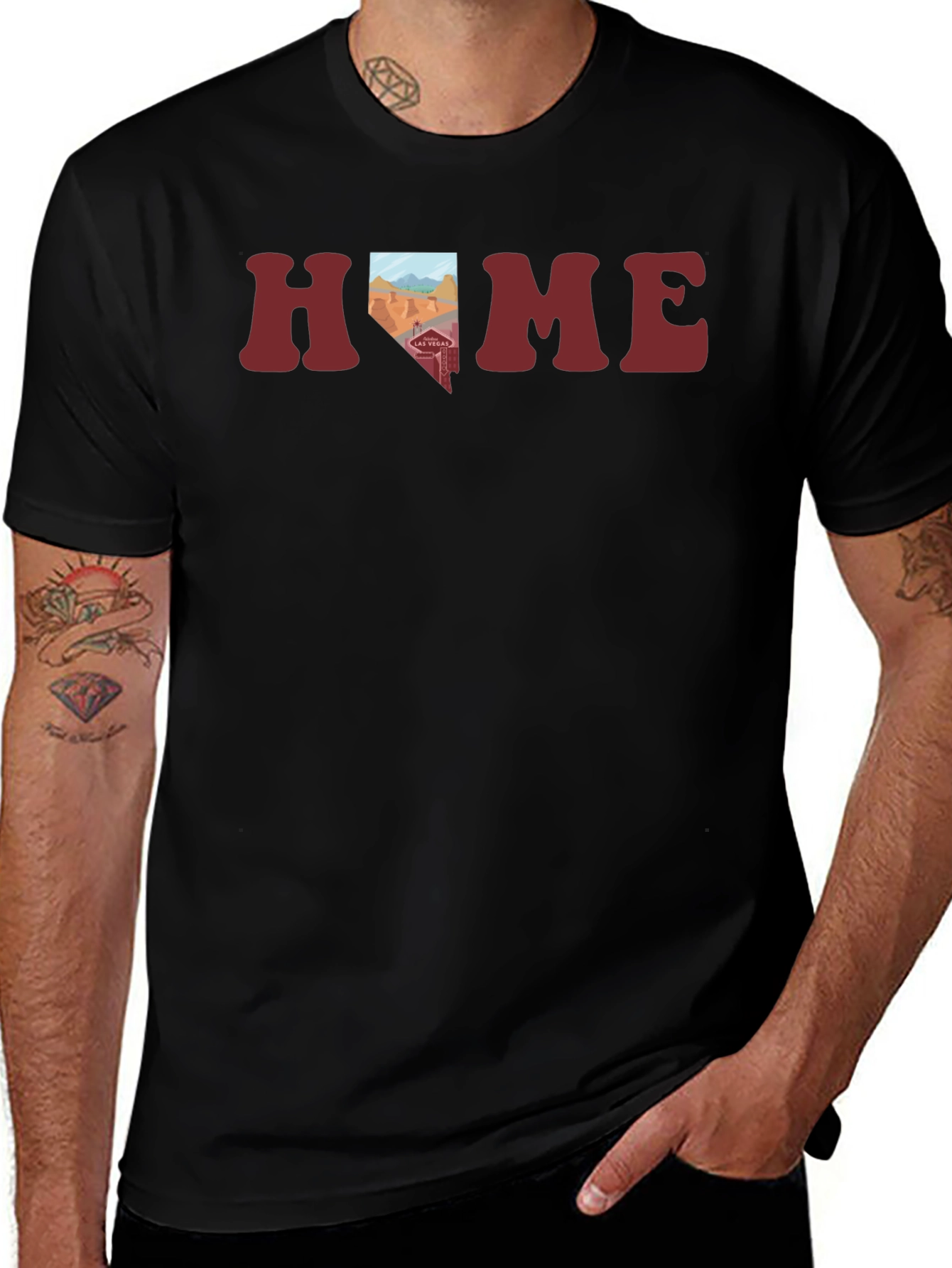Nevada Home State Graphic Tee